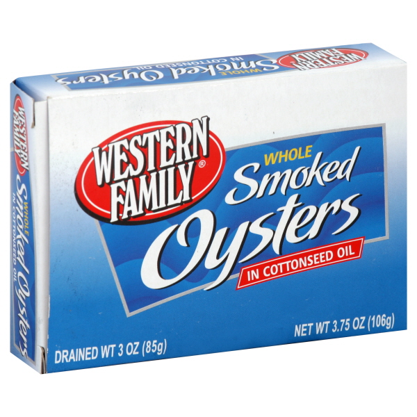 Western Family Oysters 3.75 Oz