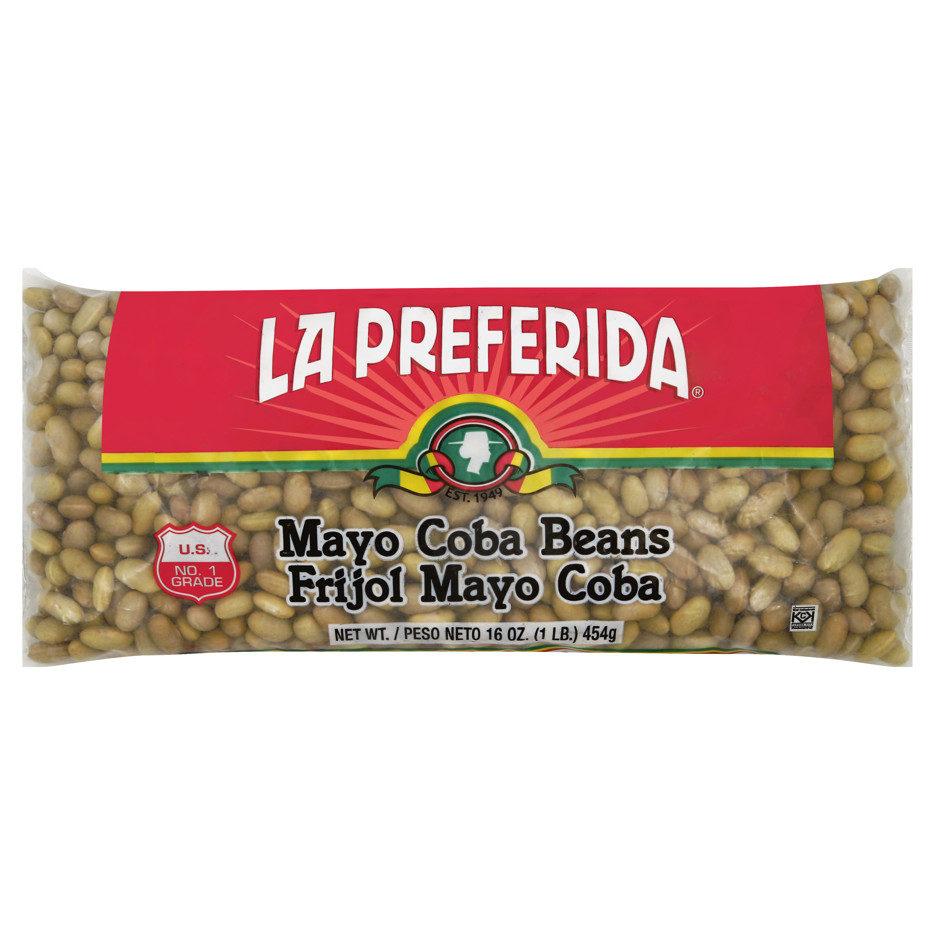 La Preferida Mayo Coba Beans 16 Oz