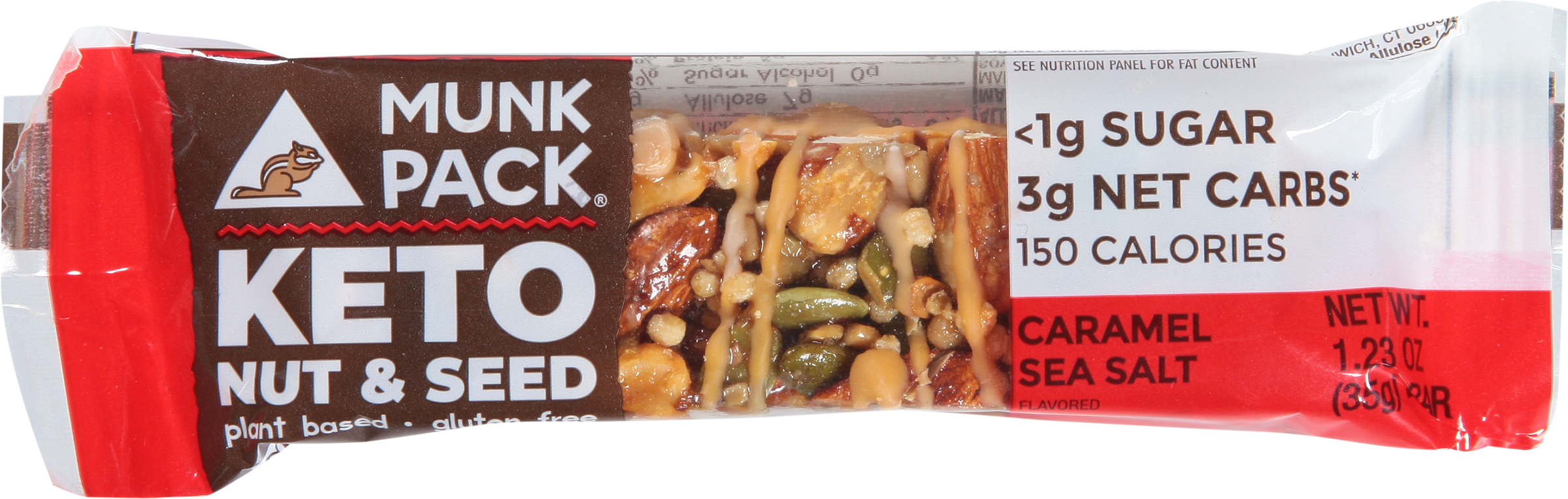 Nut & Seed Bar, Keto, Caramel Sea Salt