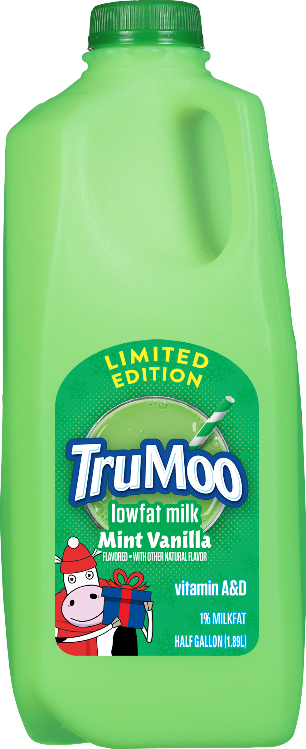 Milk, Lowfat, Mint Vanilla