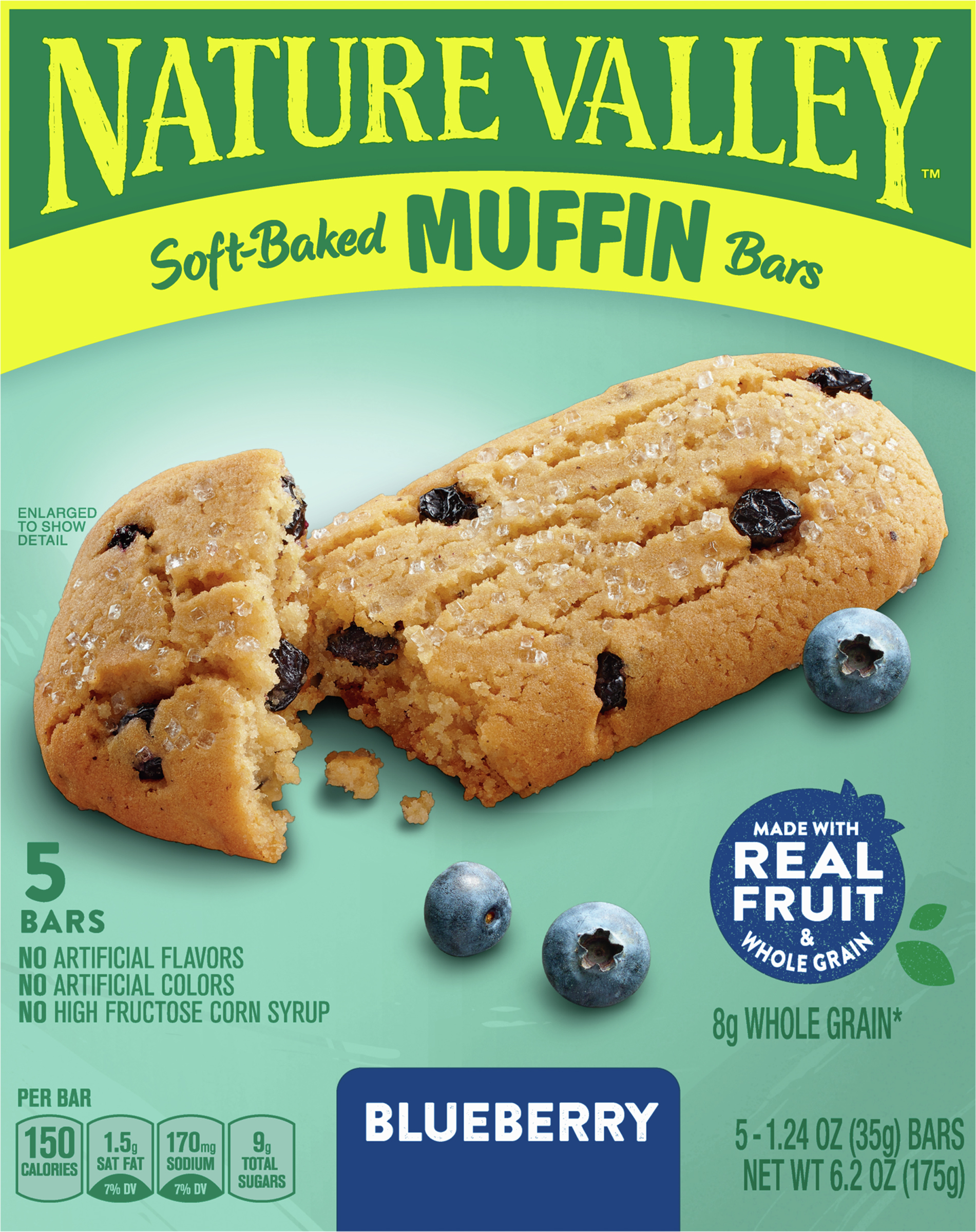 Muffin Bars, Blueberry, Soft-Baked