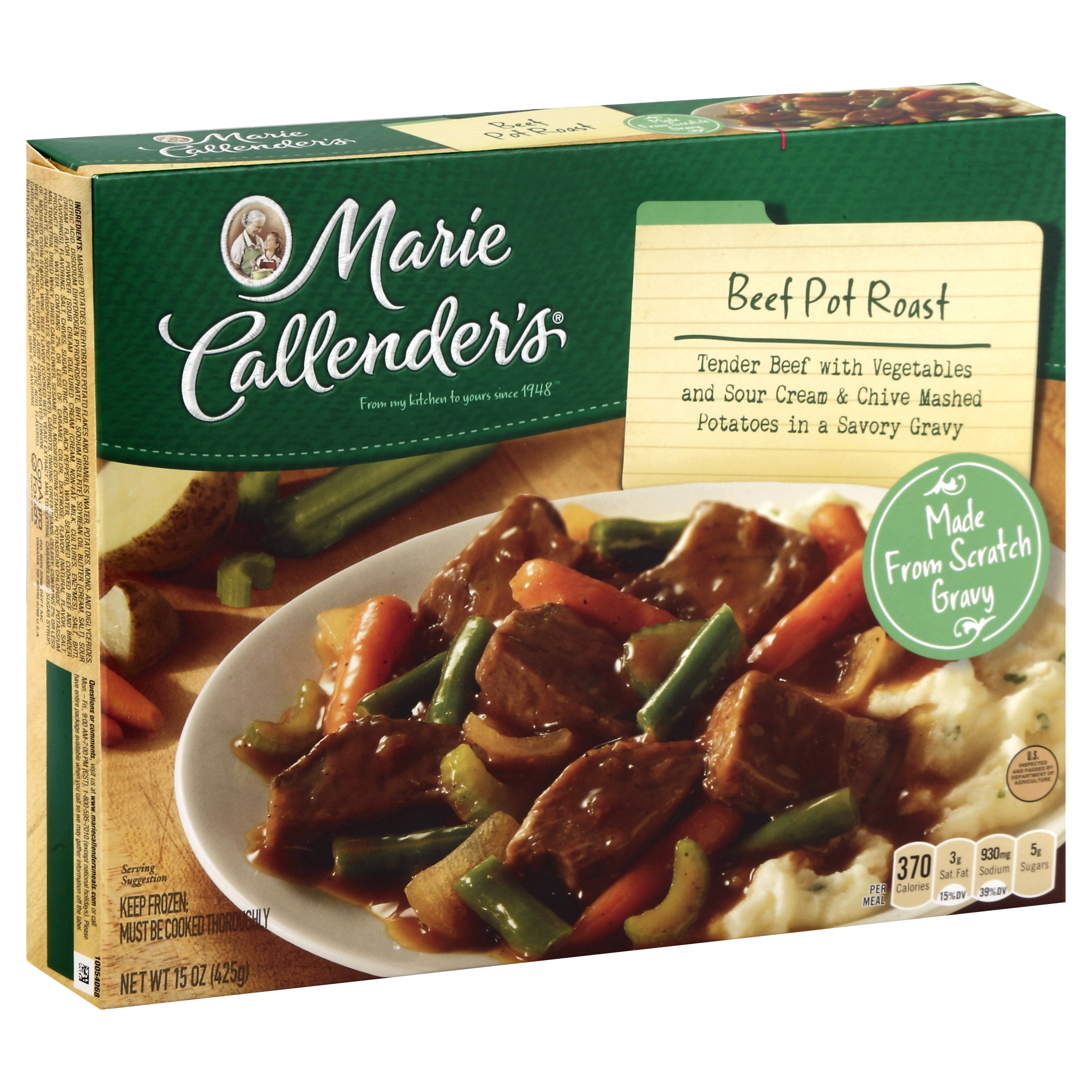 Marie Callender's Pot Roast 15 Oz