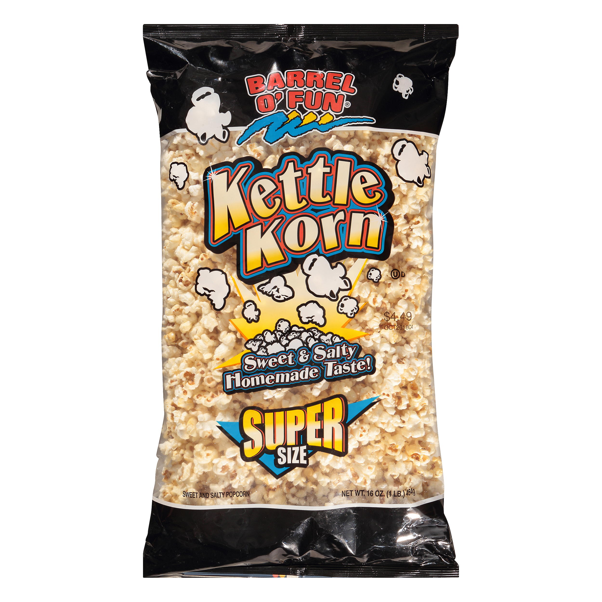 Barrel O' Fun® Super Size Kettle Korn Bag