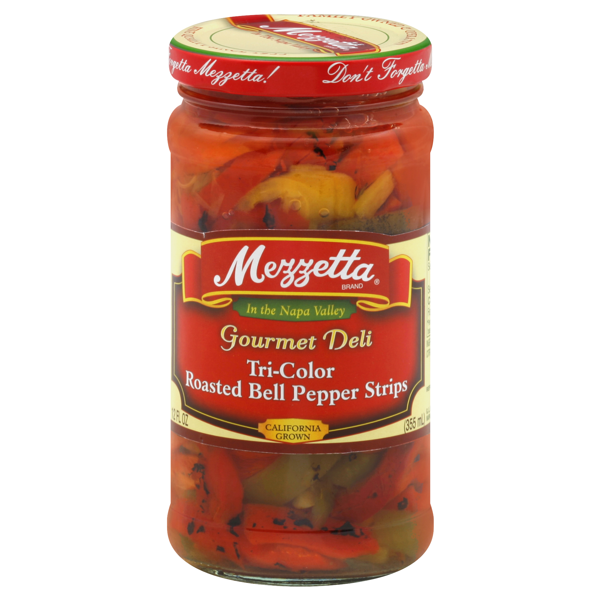Mezzetta Bell Pepper Strips 12 Oz