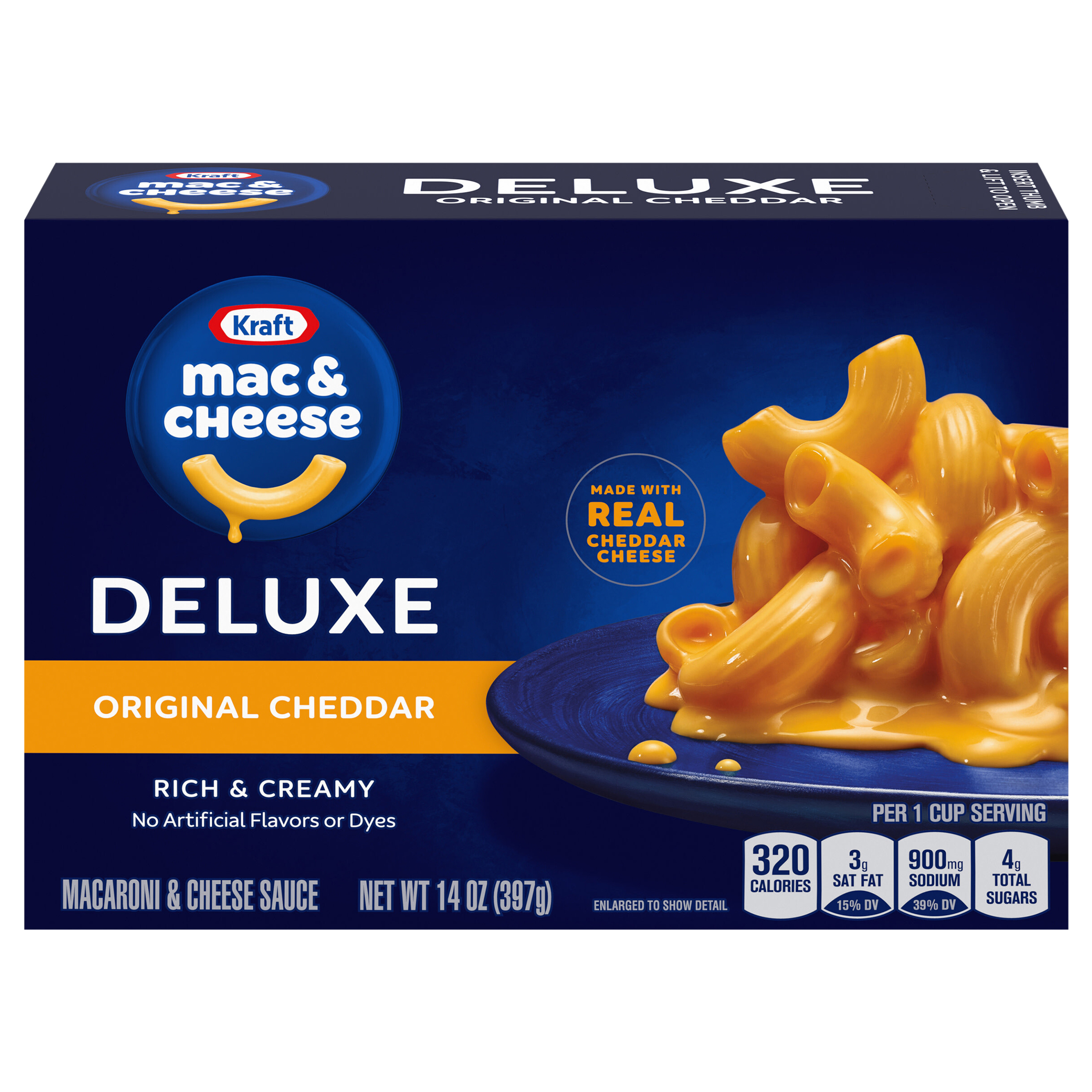 Calories in Mac & Cheese, Vermont White Cheddar from Lean Cuisine