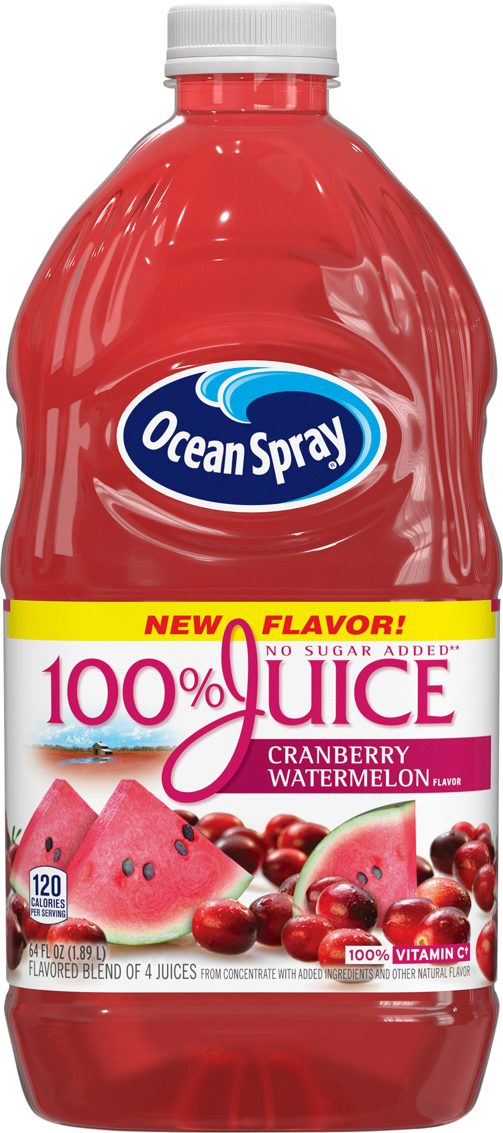100% Juice, Cranberry Watermelon Flavor
