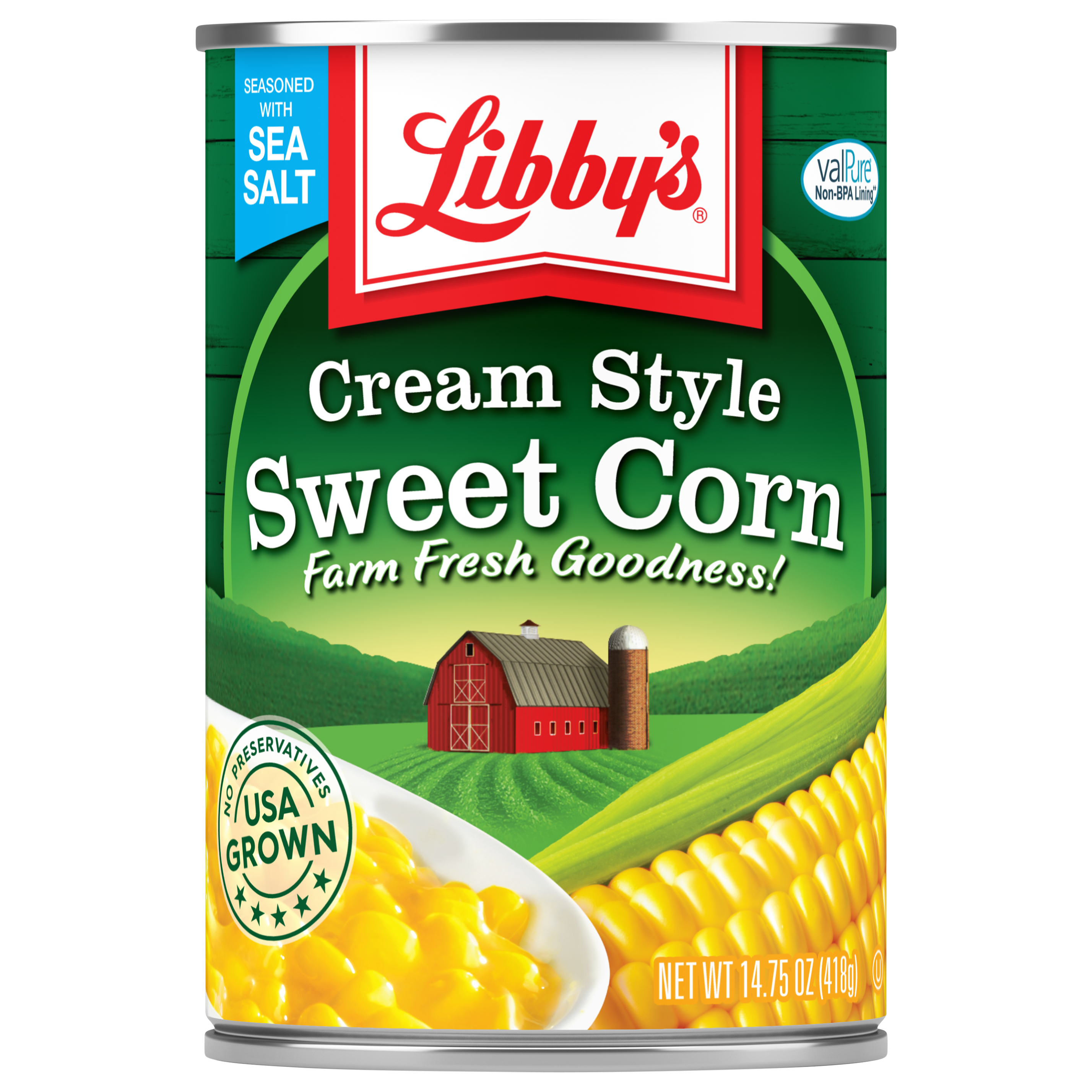 Sweet Corn, Cream Style