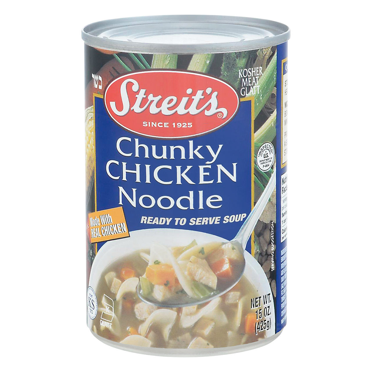 Streit's Chunky Chicken Noodle Ready To Serve Soup 15 Oz