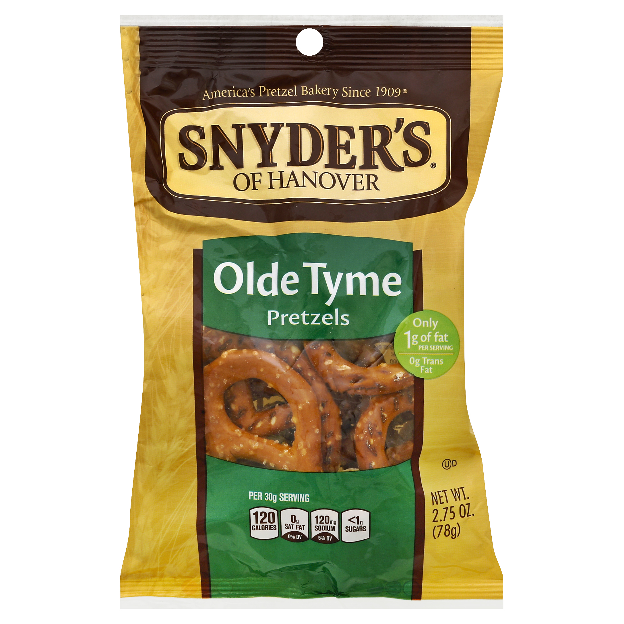 Snyders Pretzels 2.75 Oz