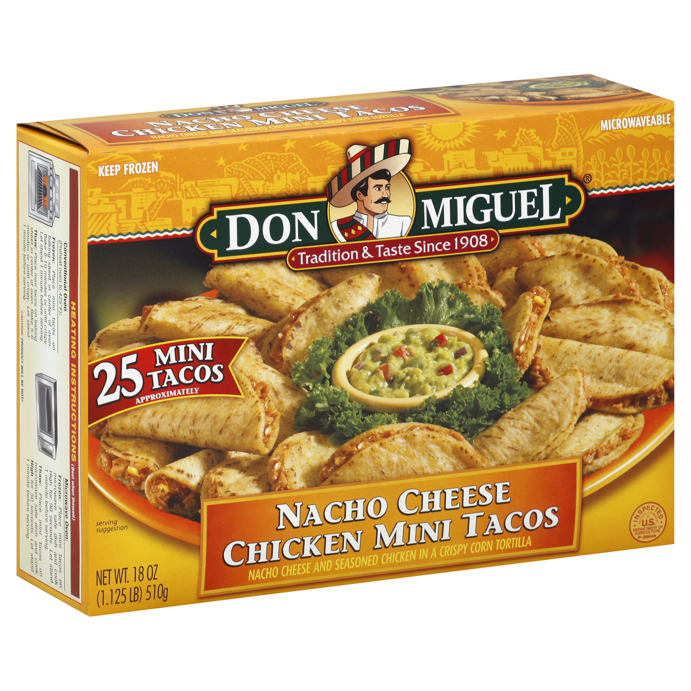 Don Miguel Mini Tacos 18 Oz