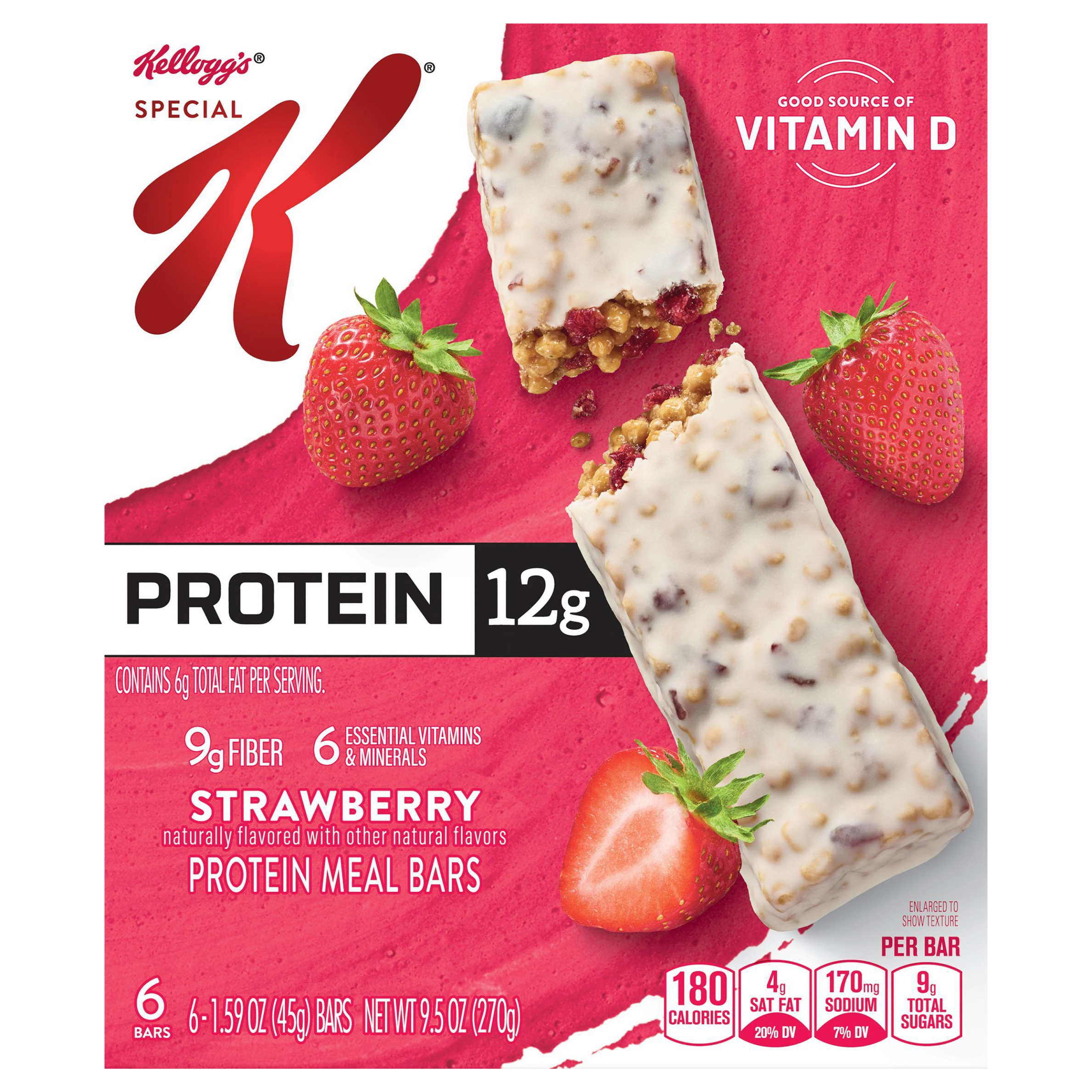 Protein Meal Bars, Strawberry