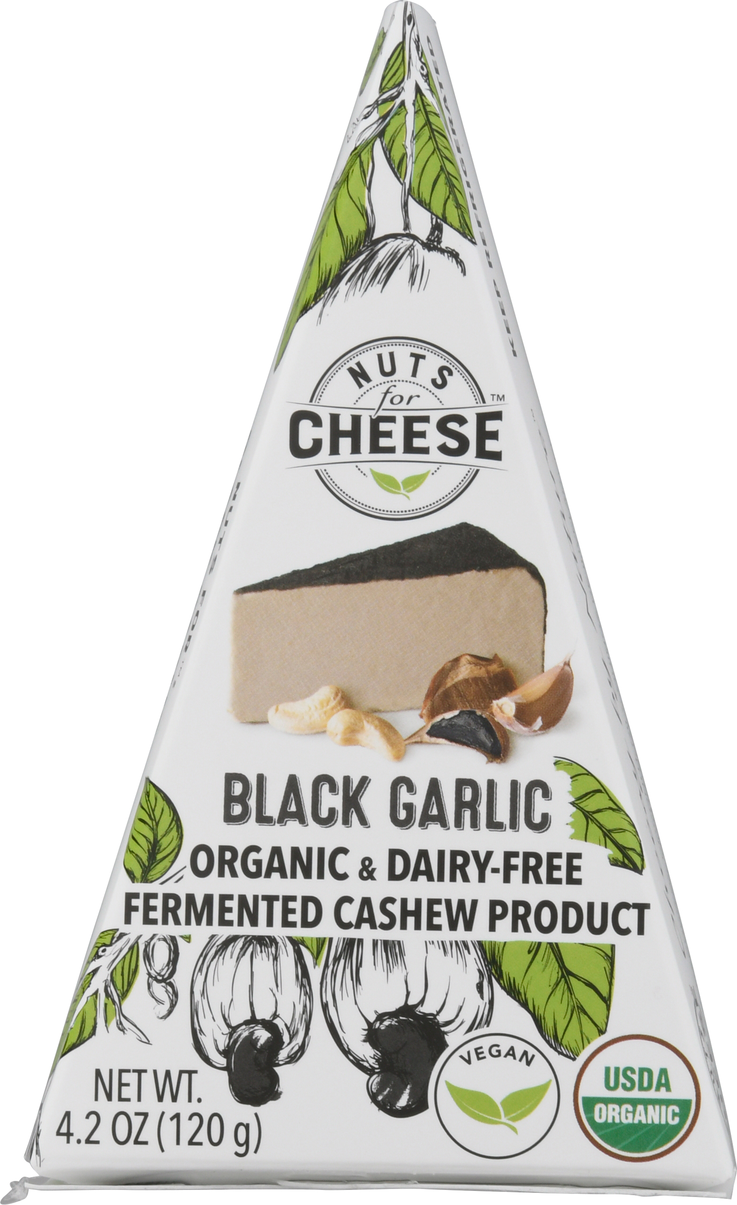 Fermented Cashew Product, Organic & Dairy-Free, Black Garlic