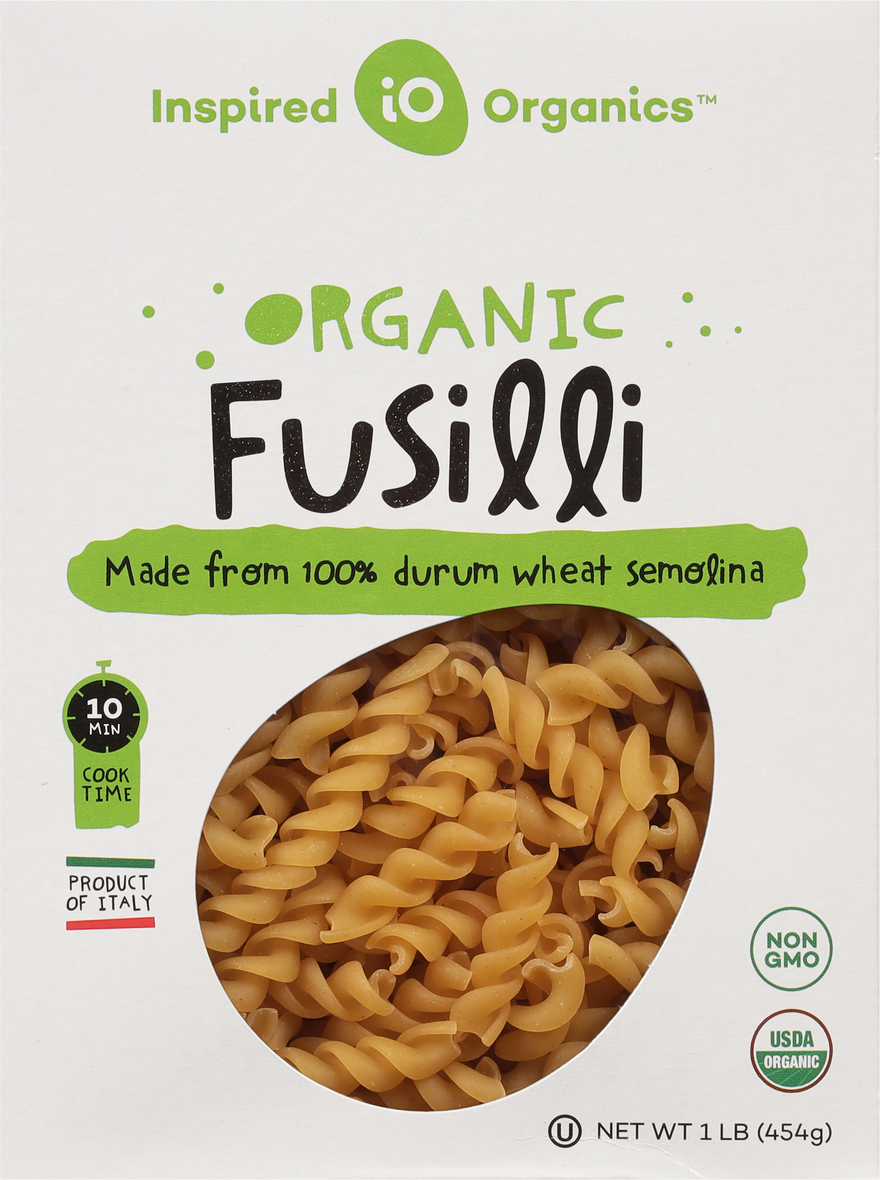 Fusilli, Organic