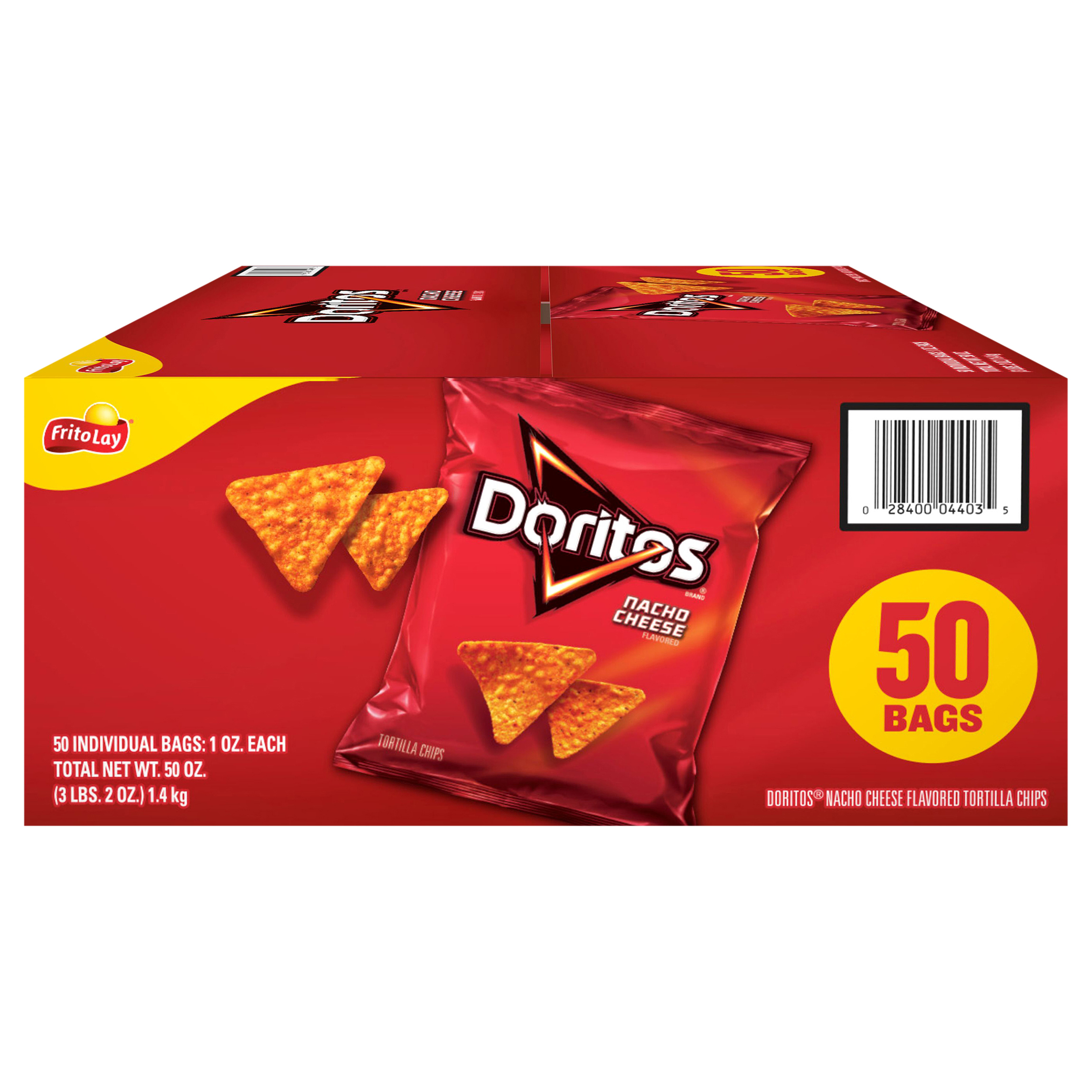 Tortilla Chips, Nacho Cheese Flavored