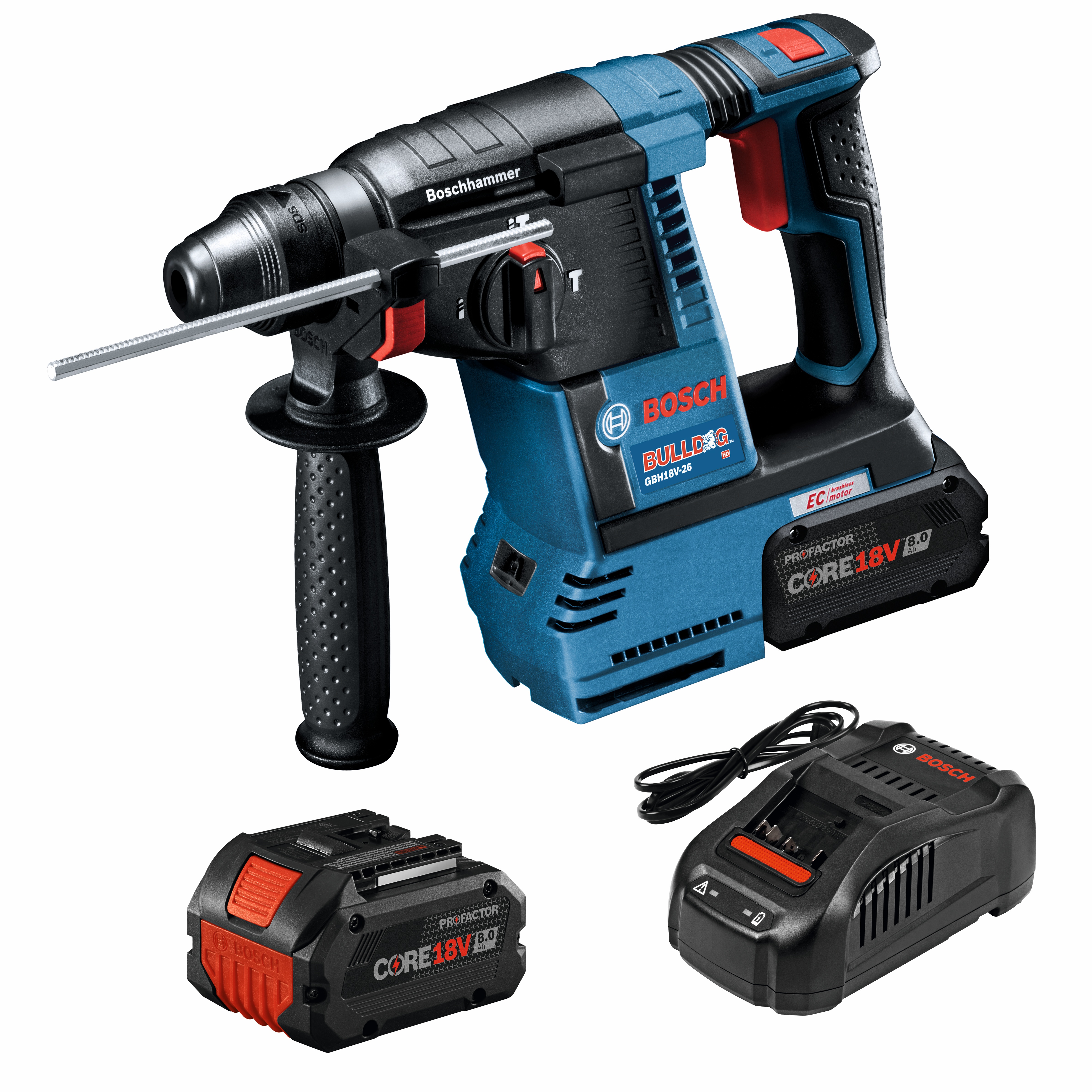 Bosch Professional GBH 18 V - EC Cordless Rotary Hammer Drill