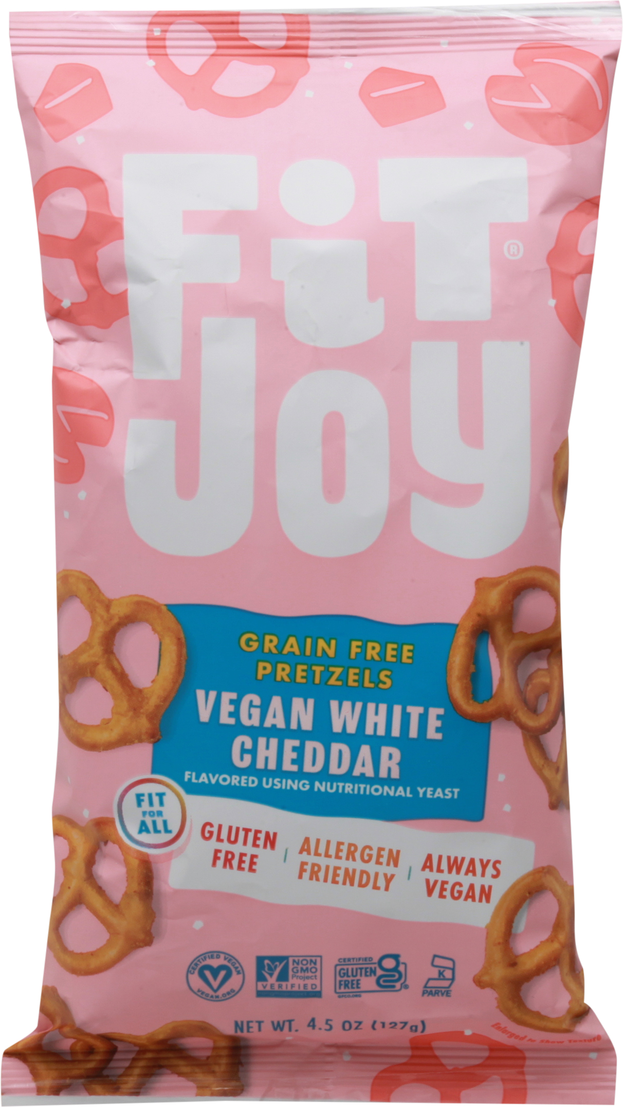 Pretzels, Grain Free, Vegan White Cheddar