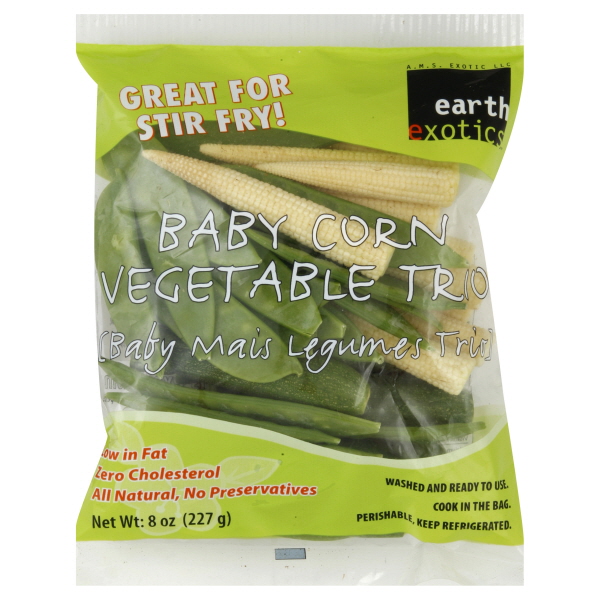 Earth Exotics Vegetable Trio 8 Oz
