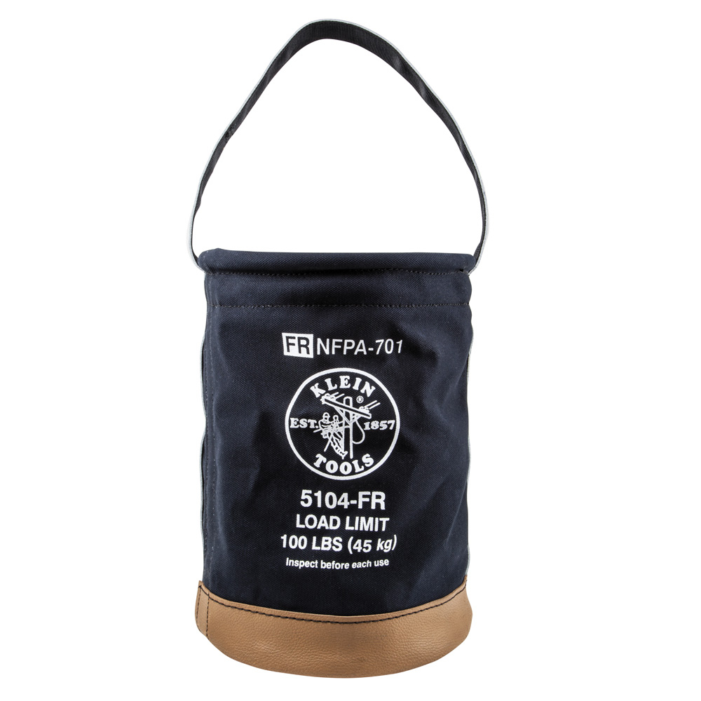 Klein Tools Flame Resistant Canvas Bucket