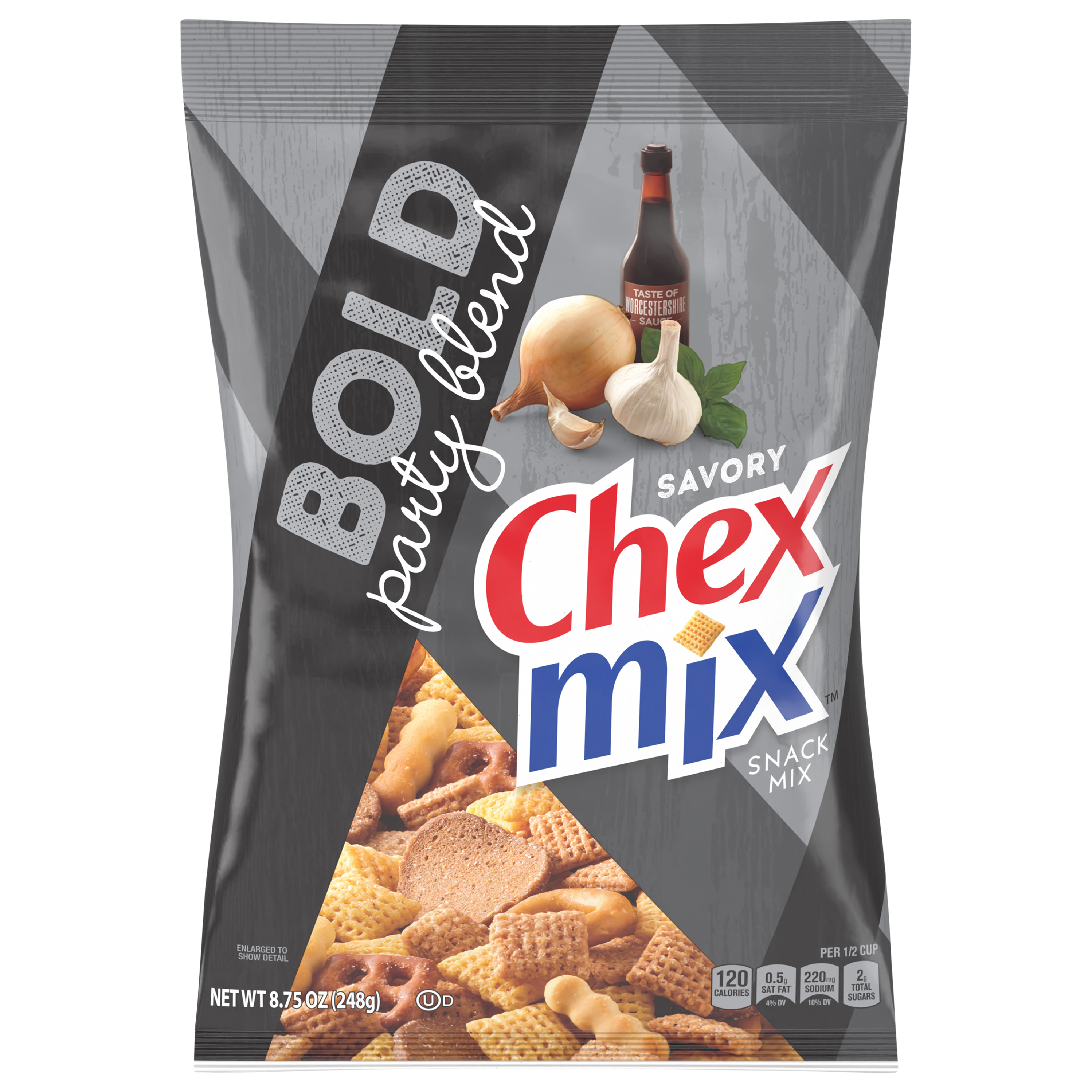 Snack Mix, Bold, Party Blend, Savory