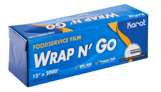 12X2000 FOOD WRAP PLASTIC