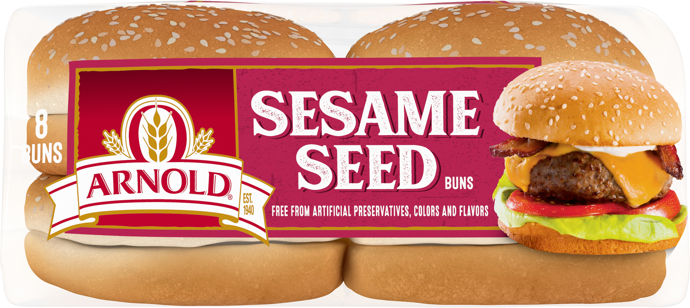 Buns, Sesame Seed