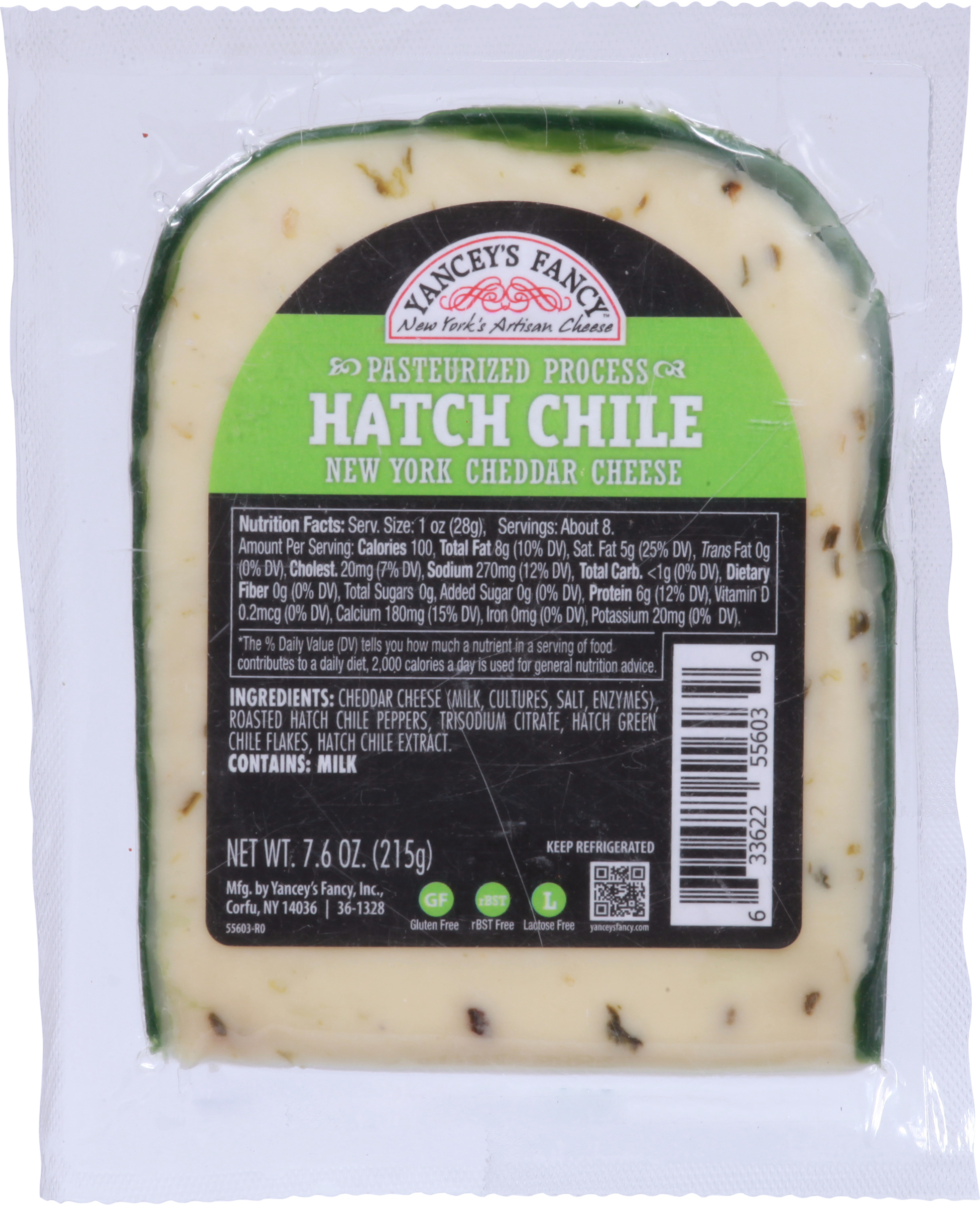 Cheese, Cheddar, Hatch Chile, New York