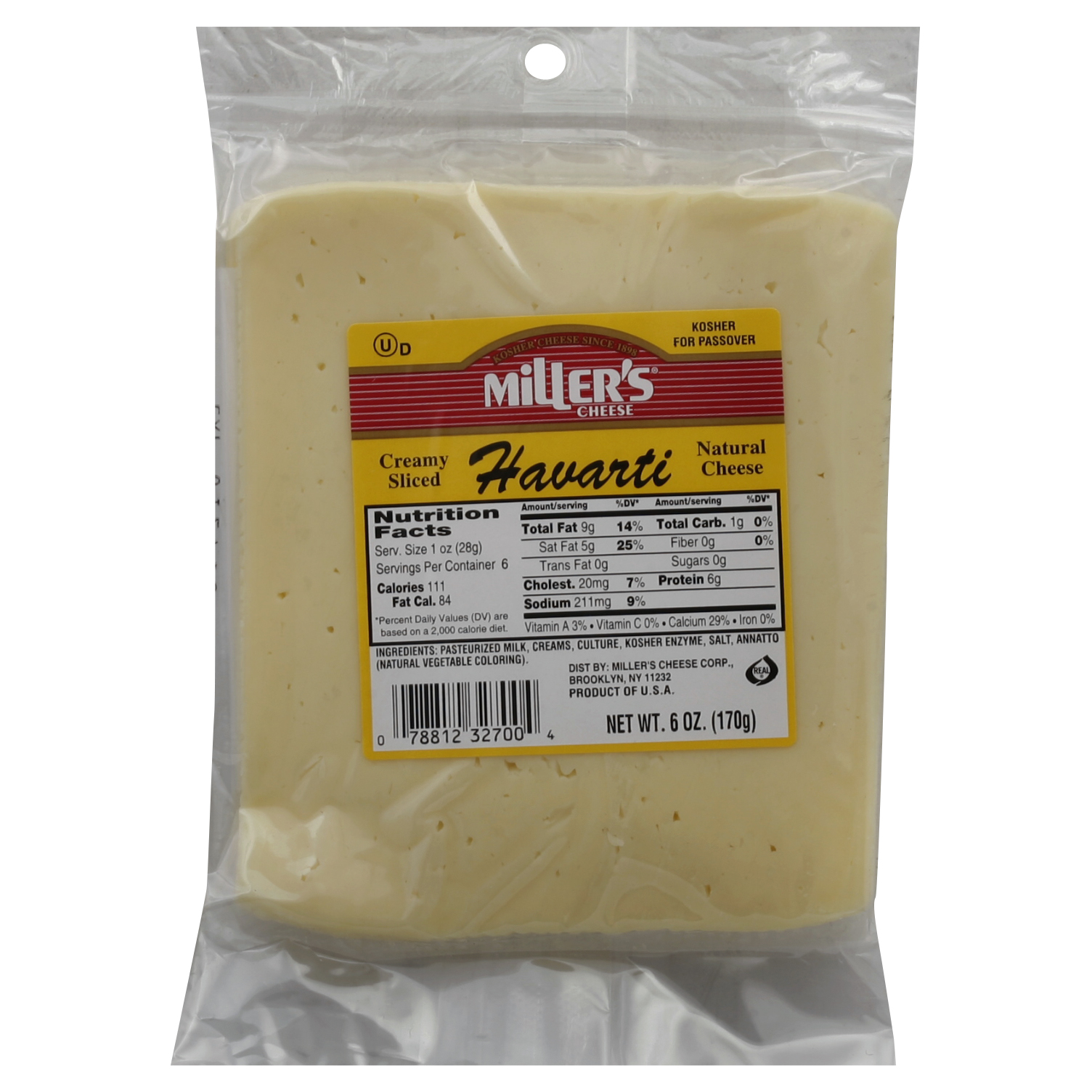Miller's Cheese Cheese 6 Oz