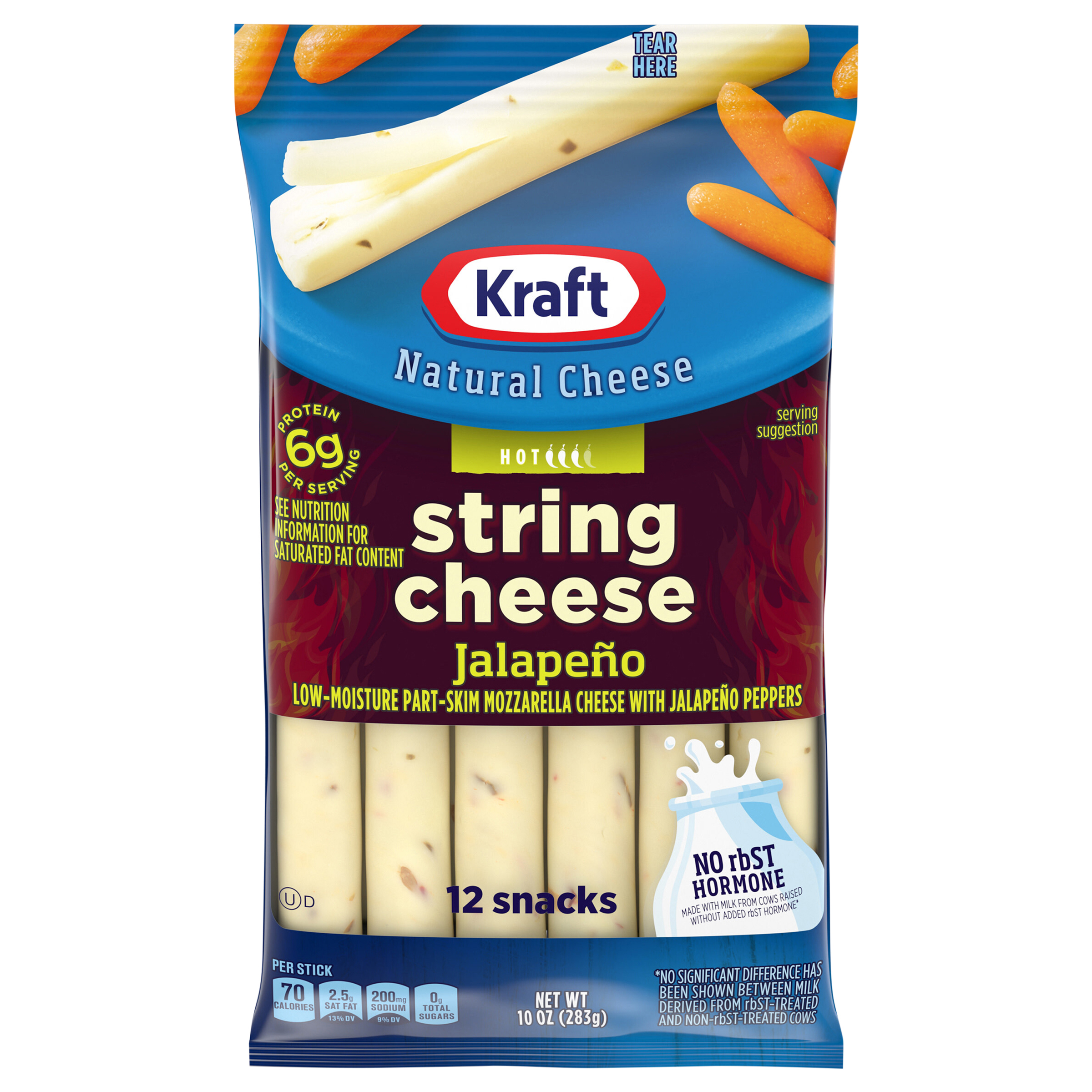 String Cheese, Jalapeno, Hot