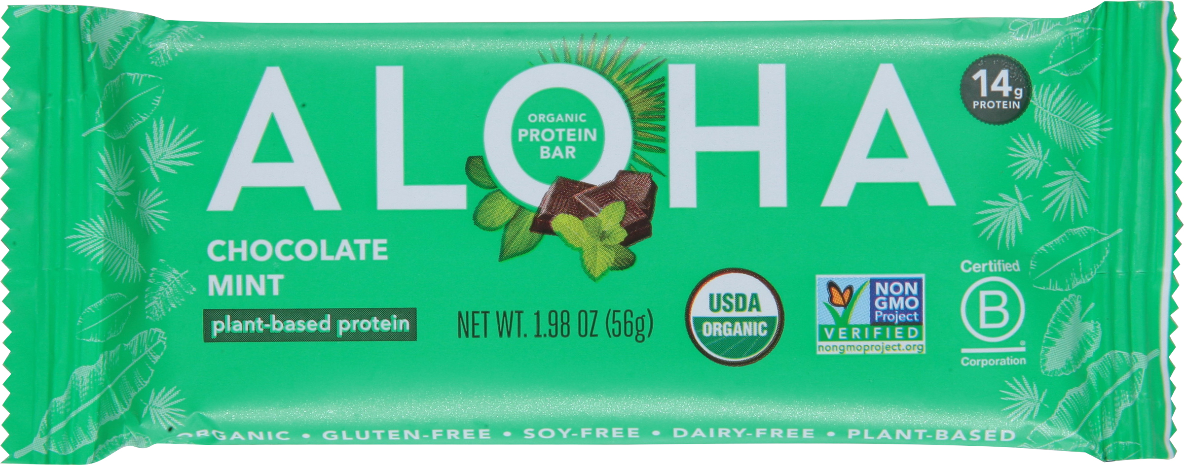 Protein Bar, Organic, Chocolate Mint