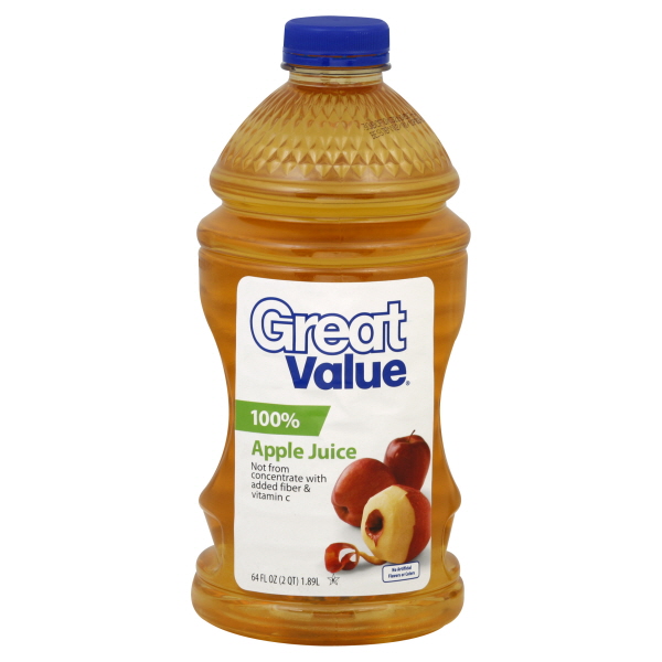 Great Value 100% Juice 64 Oz