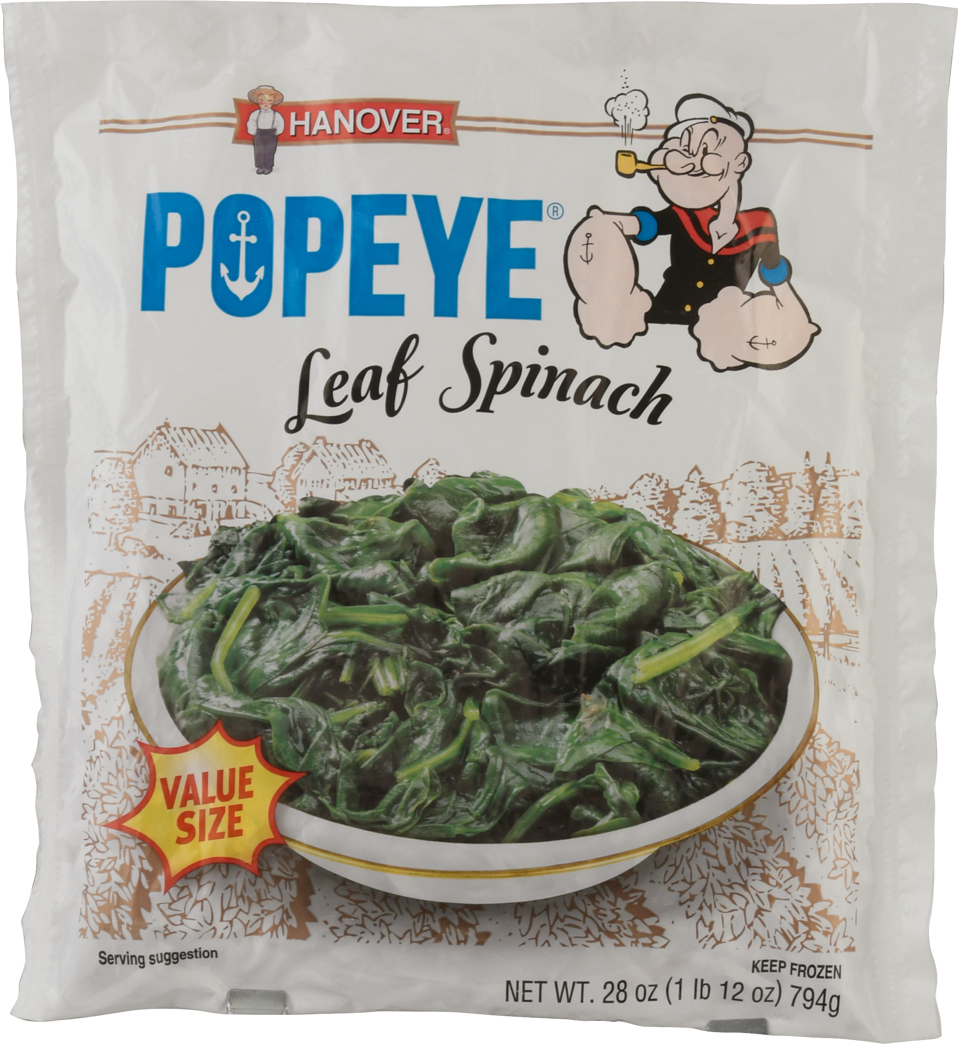 Leaf Spinach, Value Size