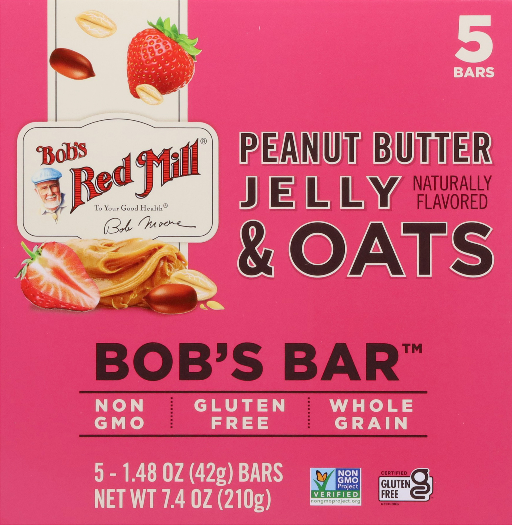Bars, Peanut Butter Jelly & Oats