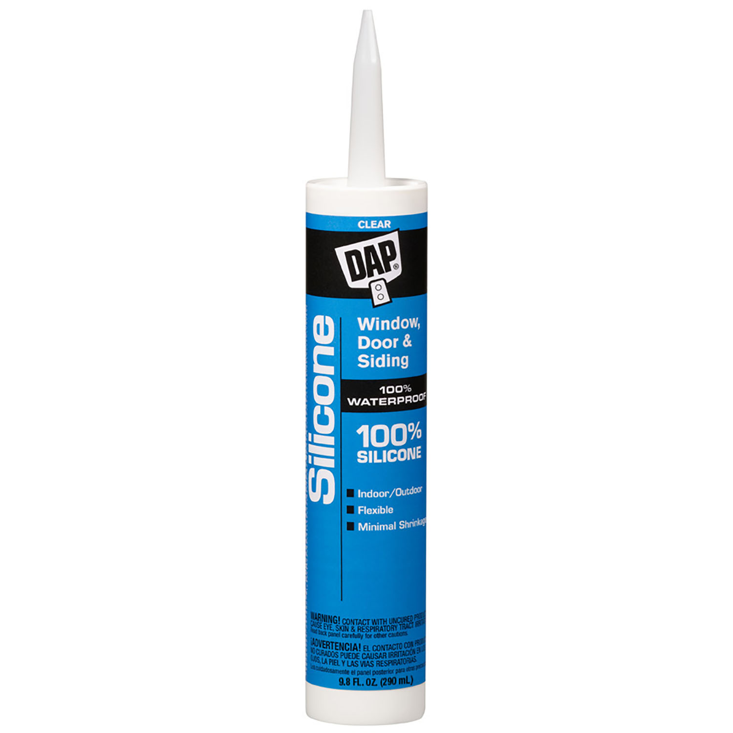 Dap 10 oz. Clear 100% Silicone Sealant 27908641