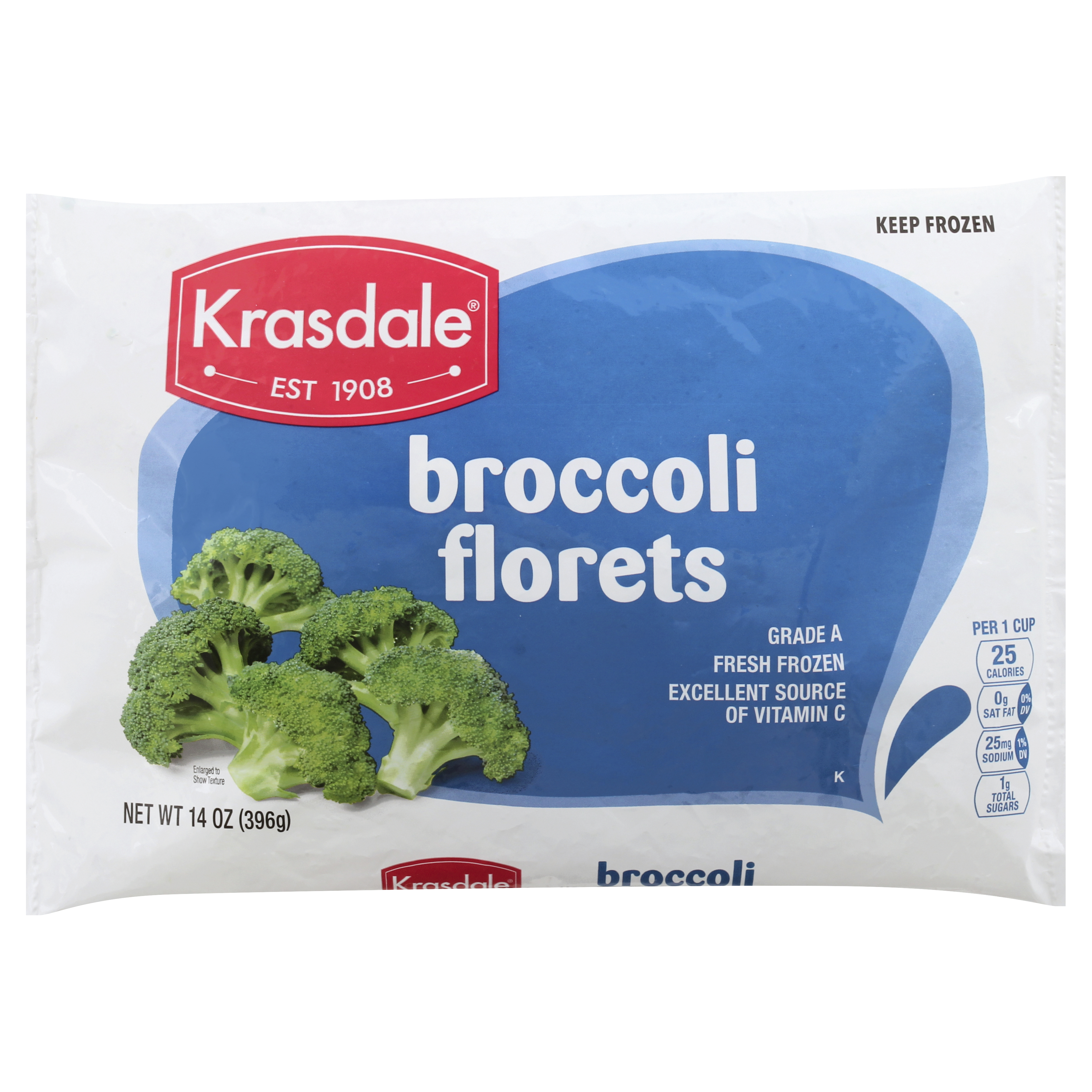 Krasdale Broccoli Florets 14 Oz