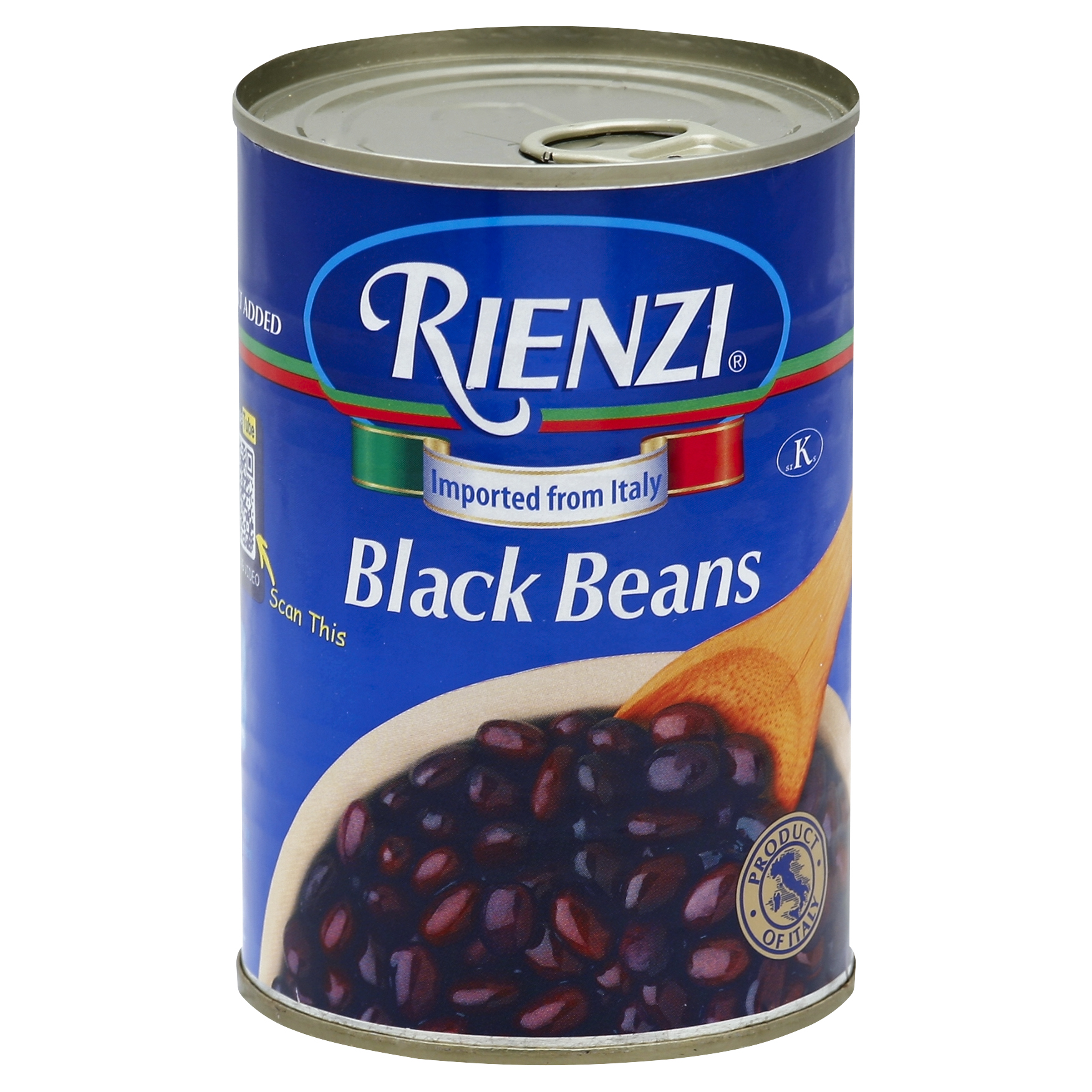Rienzi Black Beans 15 Oz
