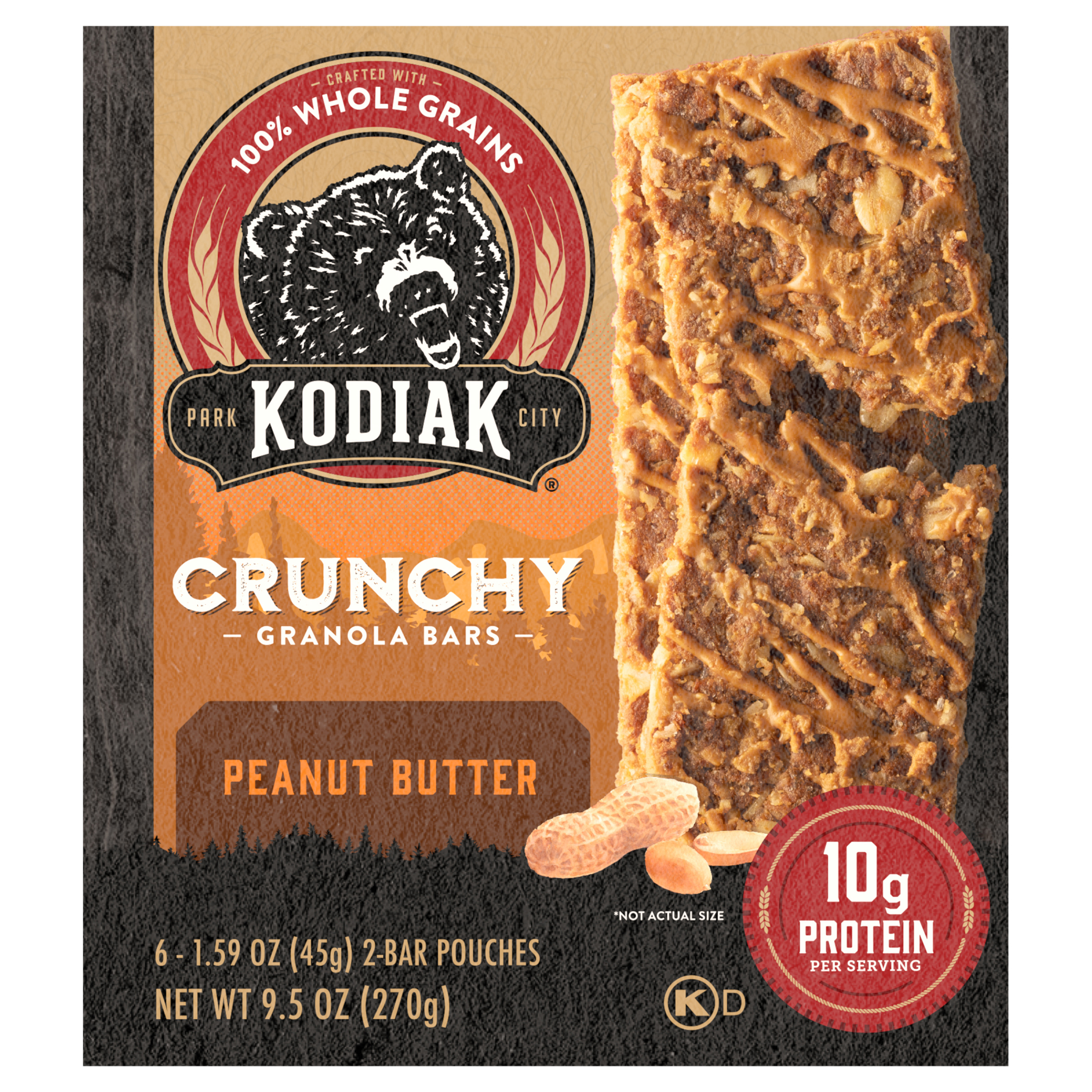 Granola Bars, Peanut Butter, Crunchy