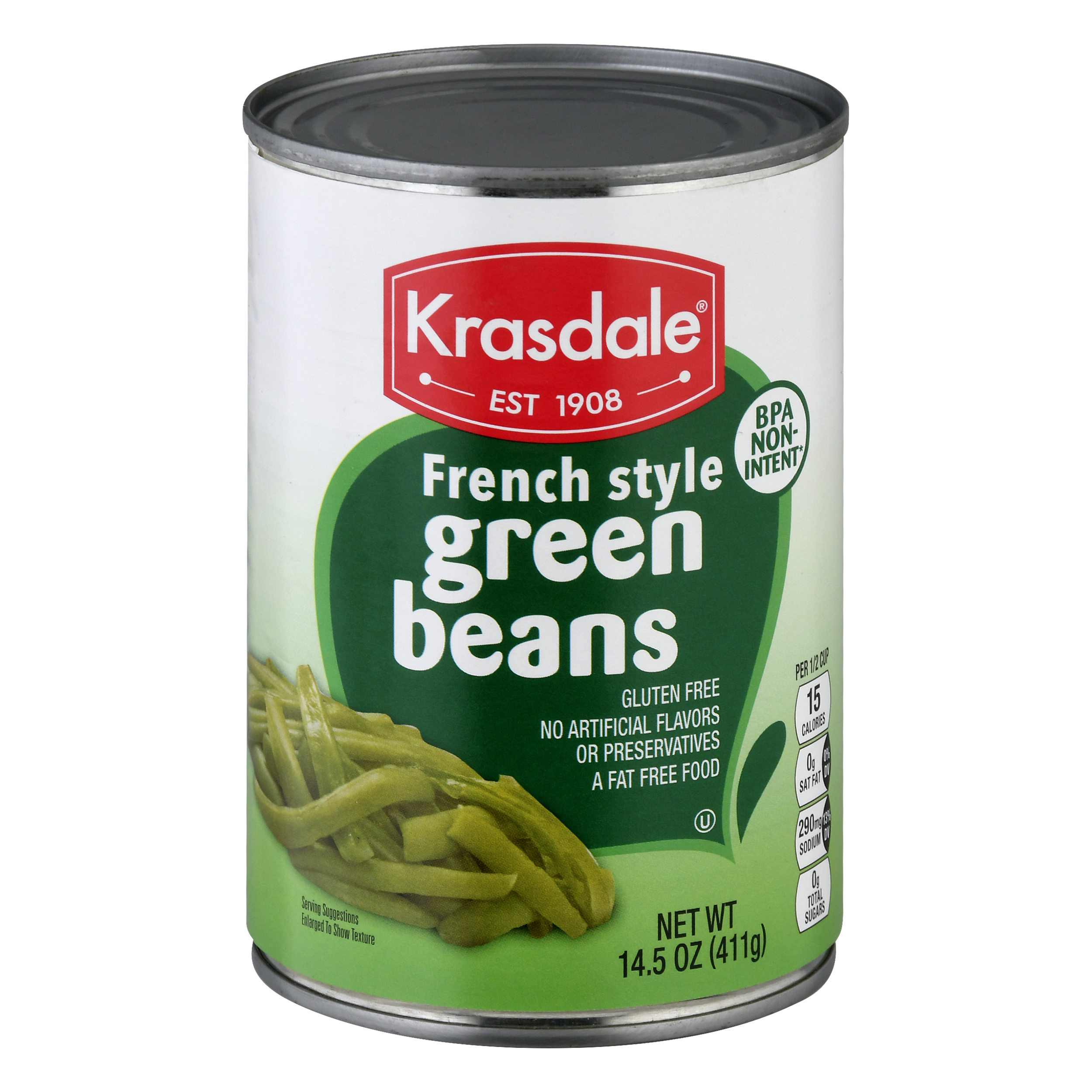 Krasdale French Style Green Beans 14.5 Oz