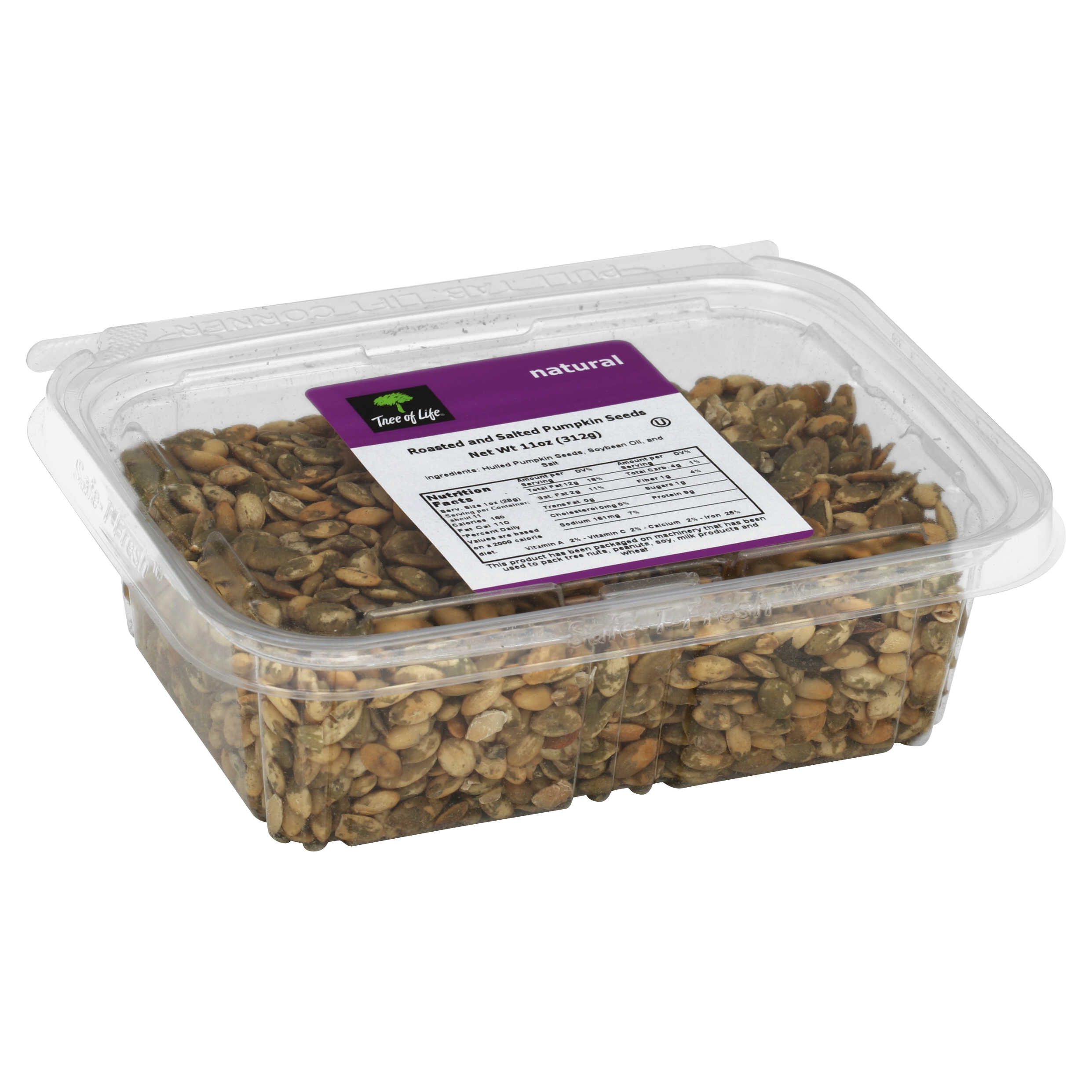Tree Of Life Pumpkin Seeds 11 Oz