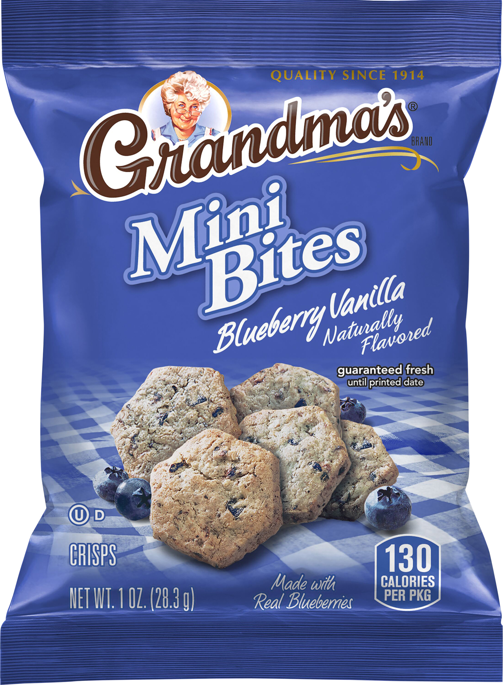 Crisps, Blueberry Vanilla, Mini Bites