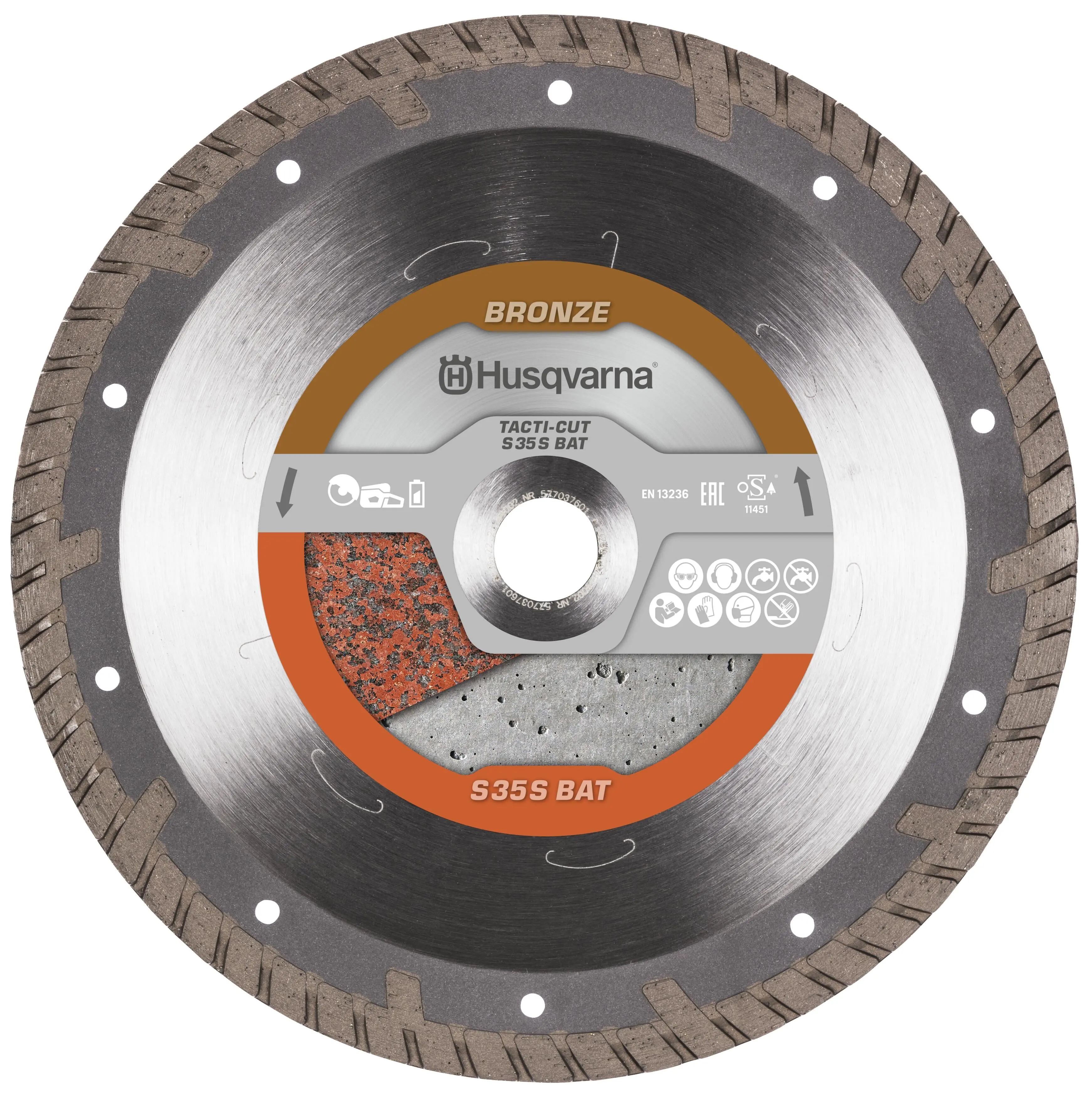 Husqvarna 9" Tacticut General Purpose Hard Material Blade