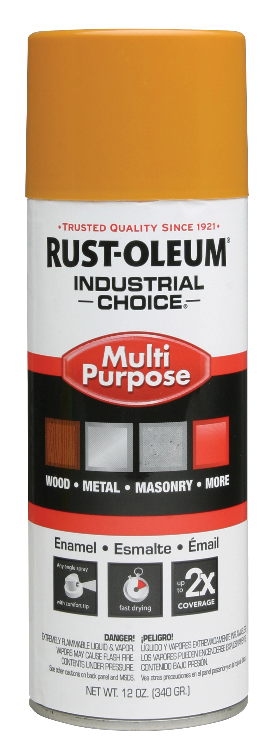 せ？よう White Cap | Rust-Oleum Industrial Choice School Bus Yellow Solvent