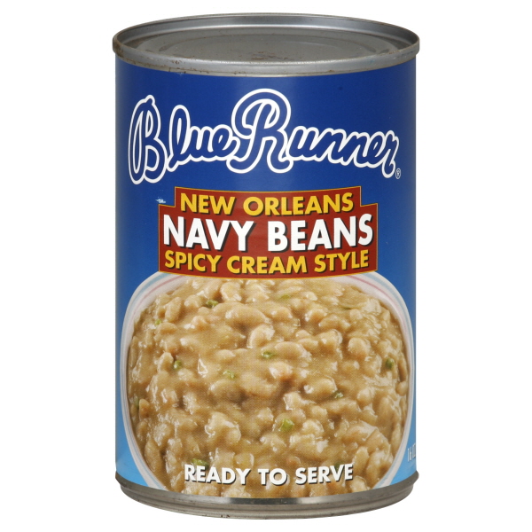 Blue Runner Navy Beans 16 Oz