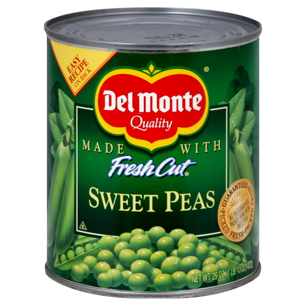 Del Monte Sweet Peas 29 Oz