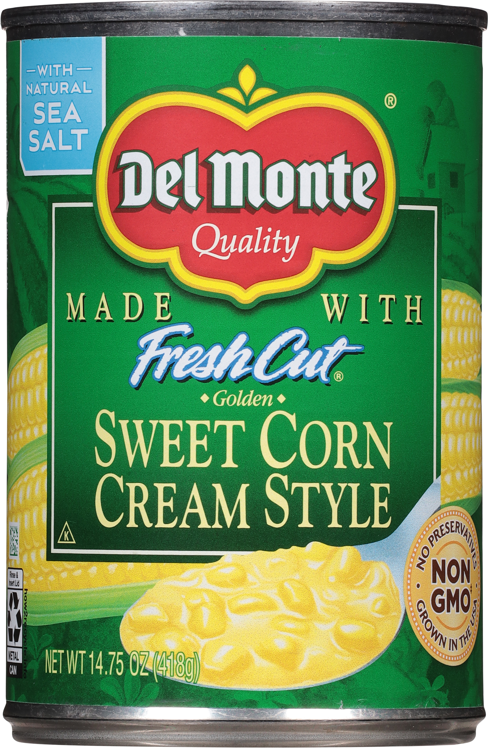 Sweet Corn, Cream Style, Golden