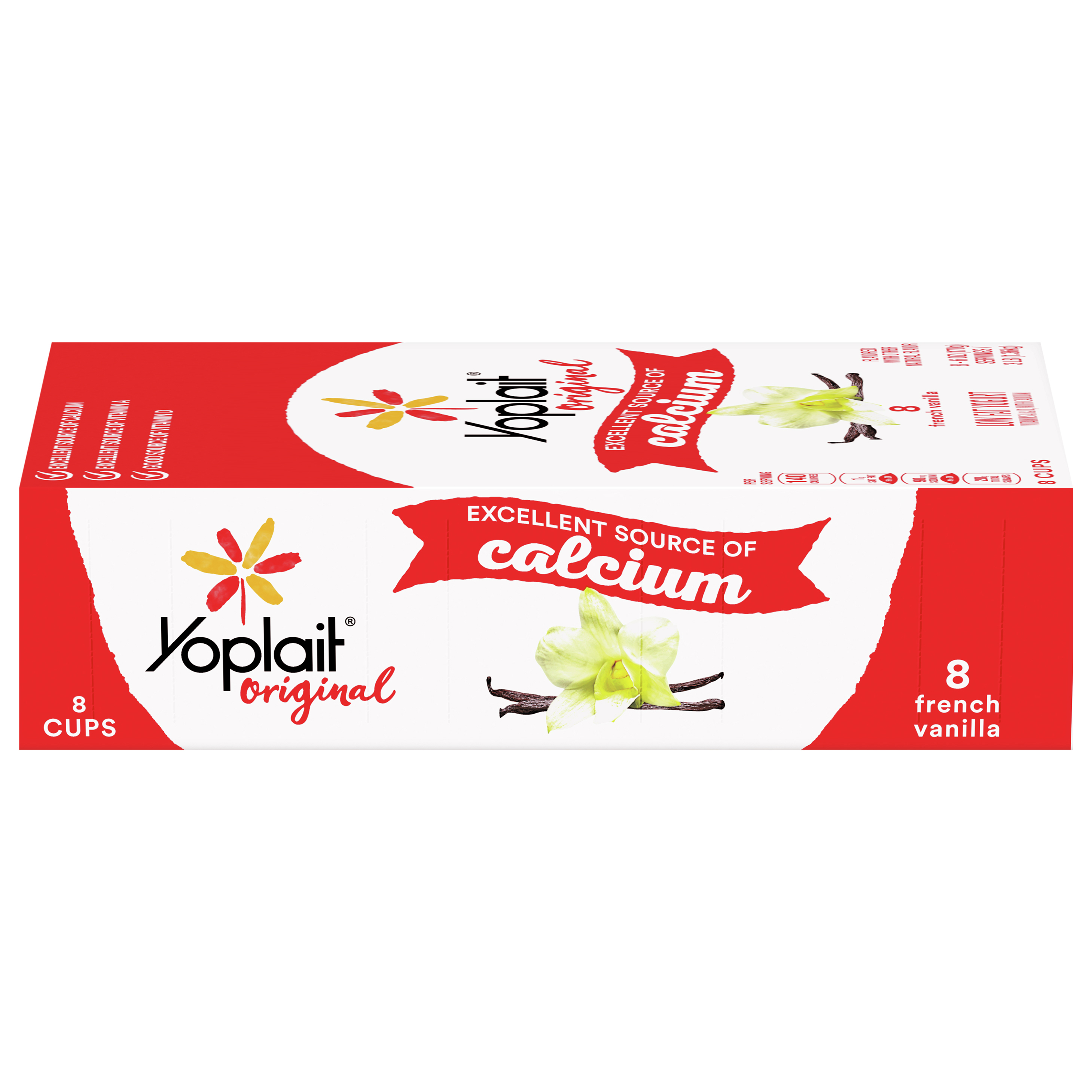 Yogurt, Low Fat, French Vanilla, Original