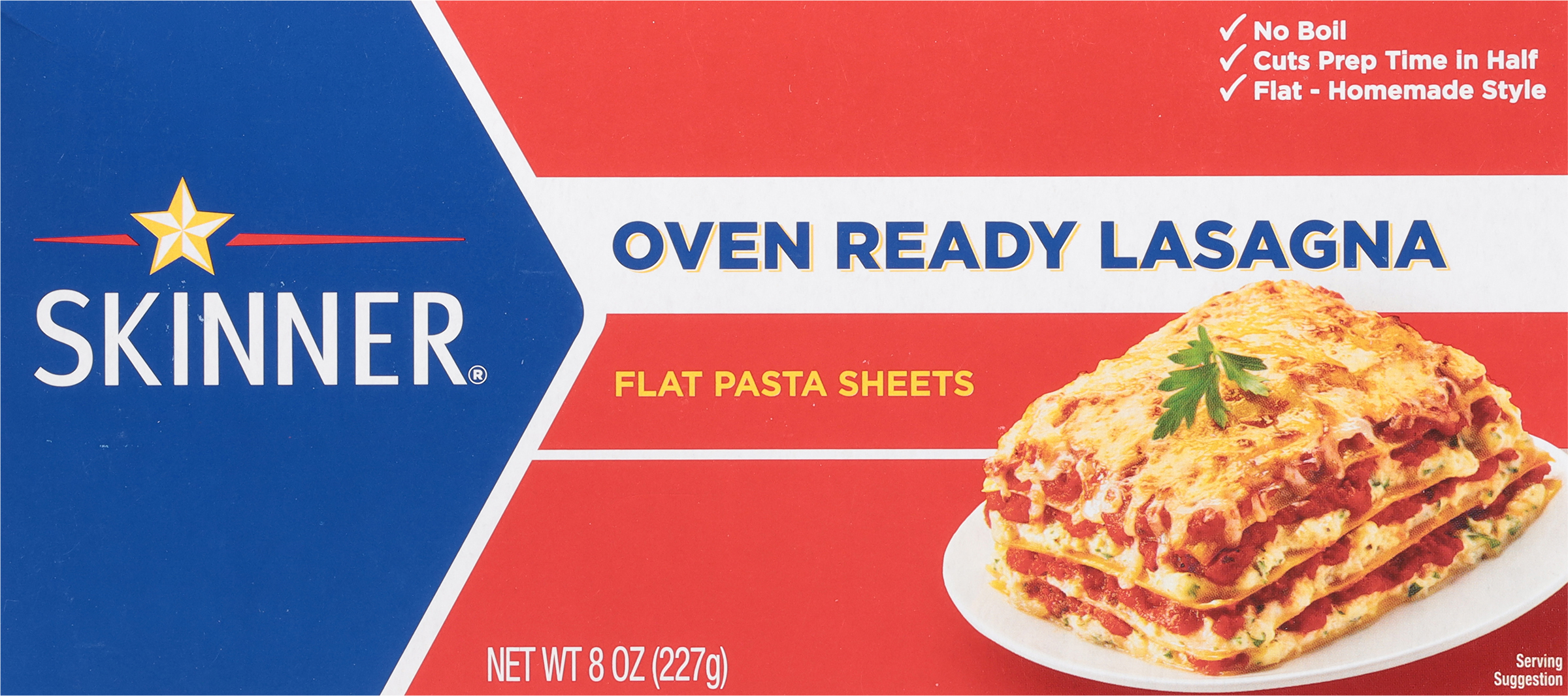 Lasagna, Oven Ready