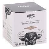Wild Ox Organic Brown Jasmine Rice 30 Oz image