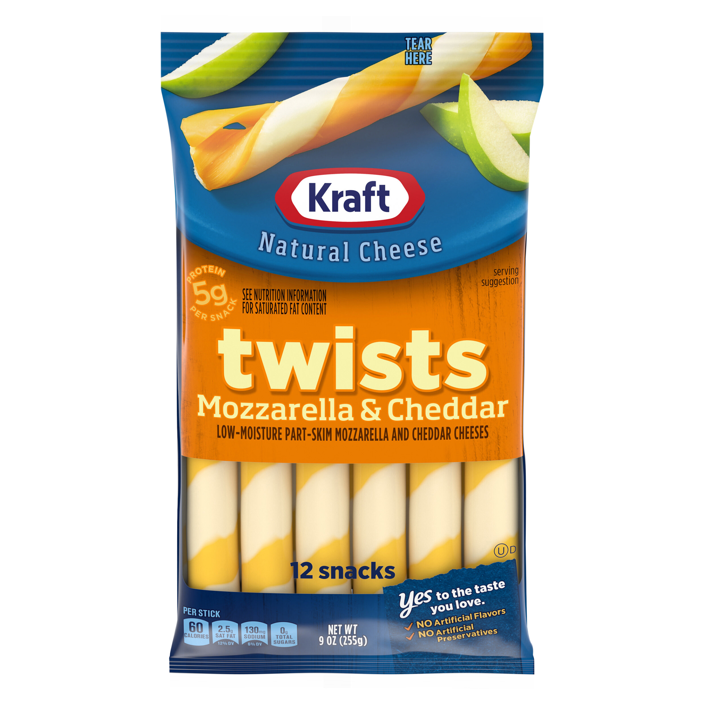 Cheese, Mozzarella & Cheddar, Twists