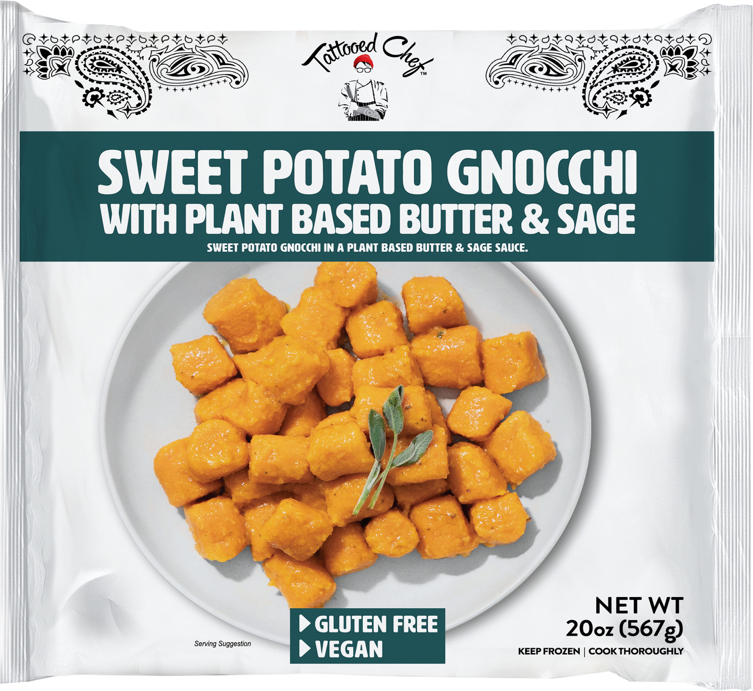 Sweet Potato Gnocchi with Plant Based Butter & Sage