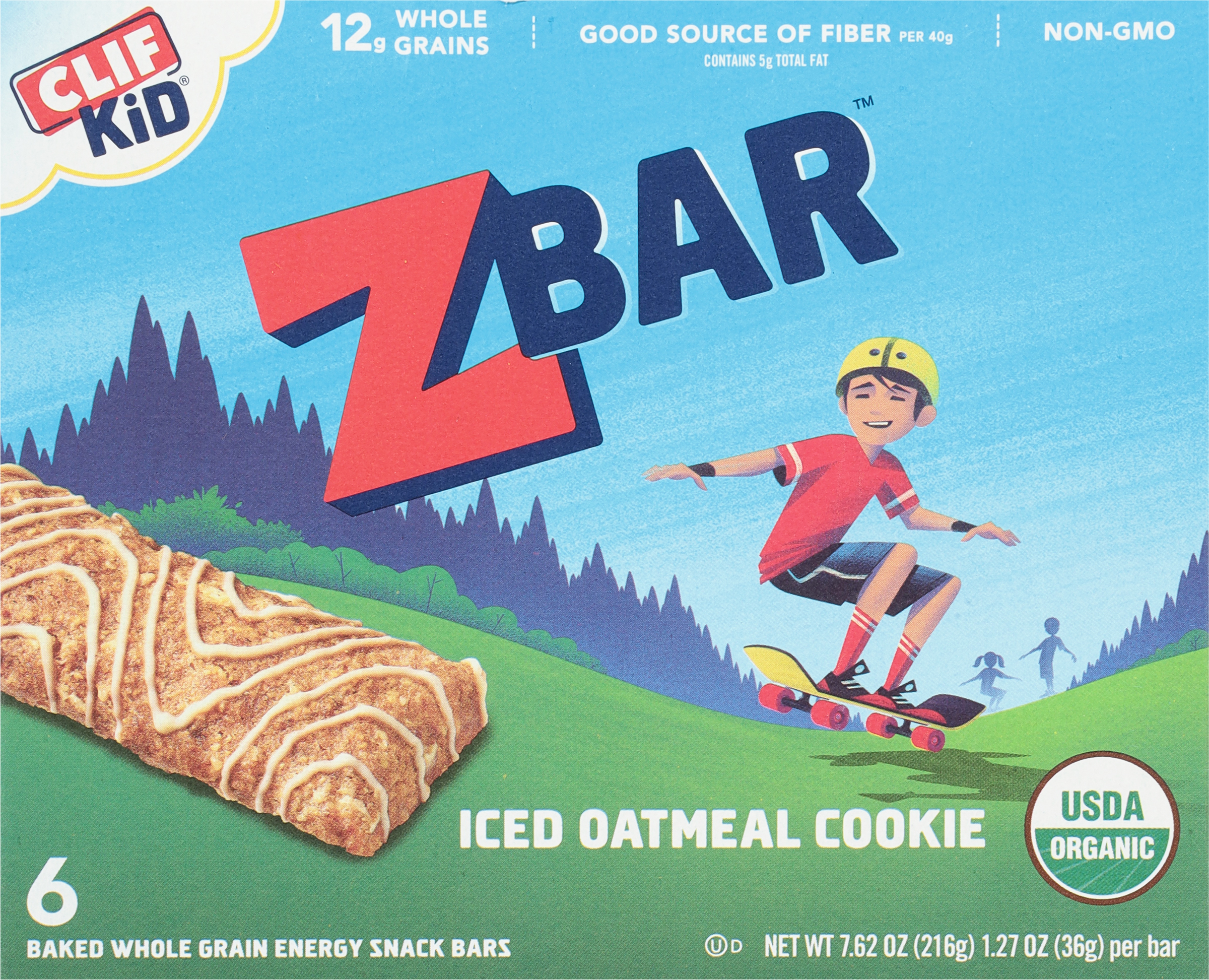 Energy Snack Bars, Iced Oatmeal Cookie